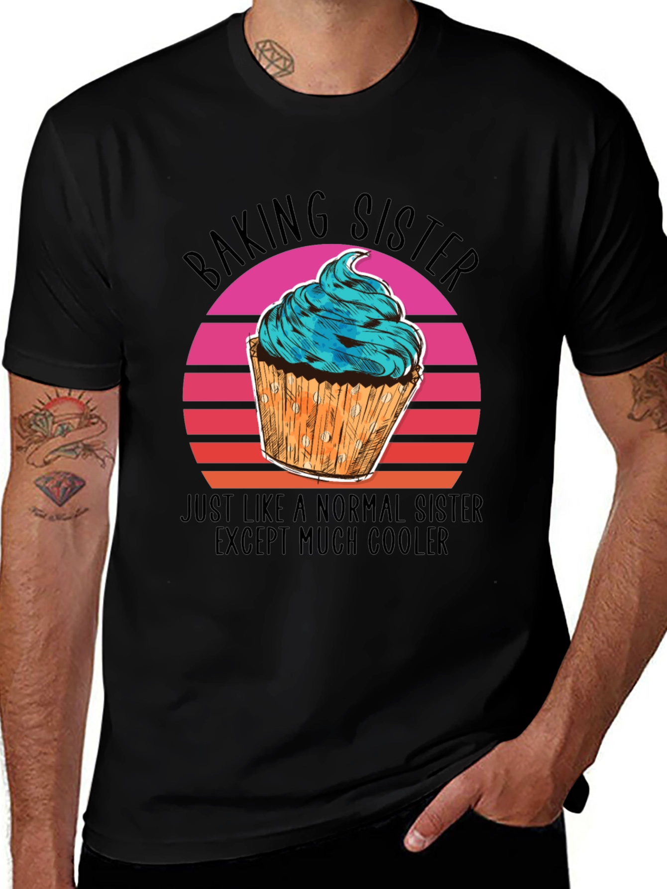 Variant 2 of Baking Sister T-Shirt - Cool Sister Gift