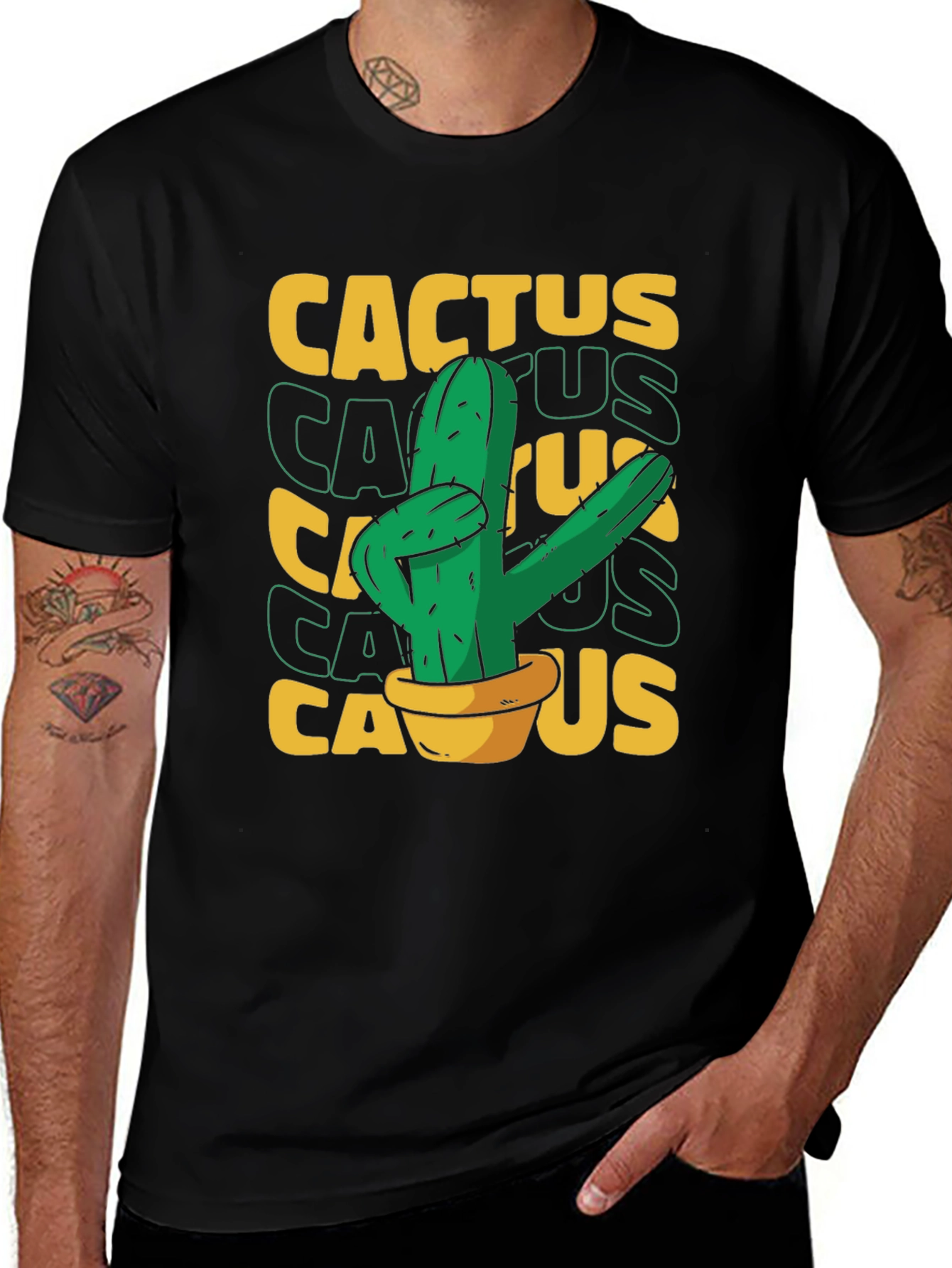 Variant 20 of Cactus Graphic Tee - Desert Humor