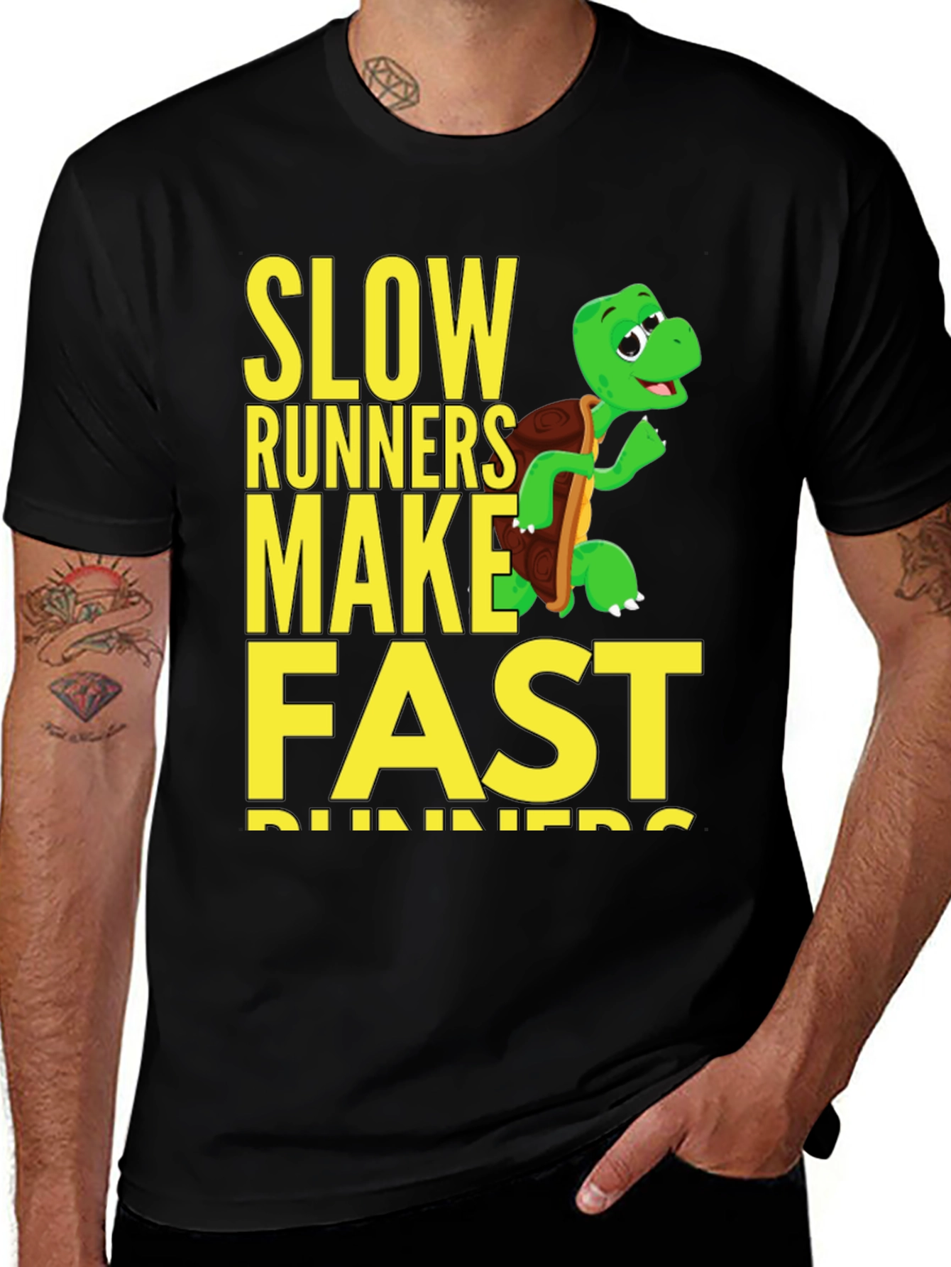 Variant 11 of Slow Runners Make Fast Runners T-Shirt