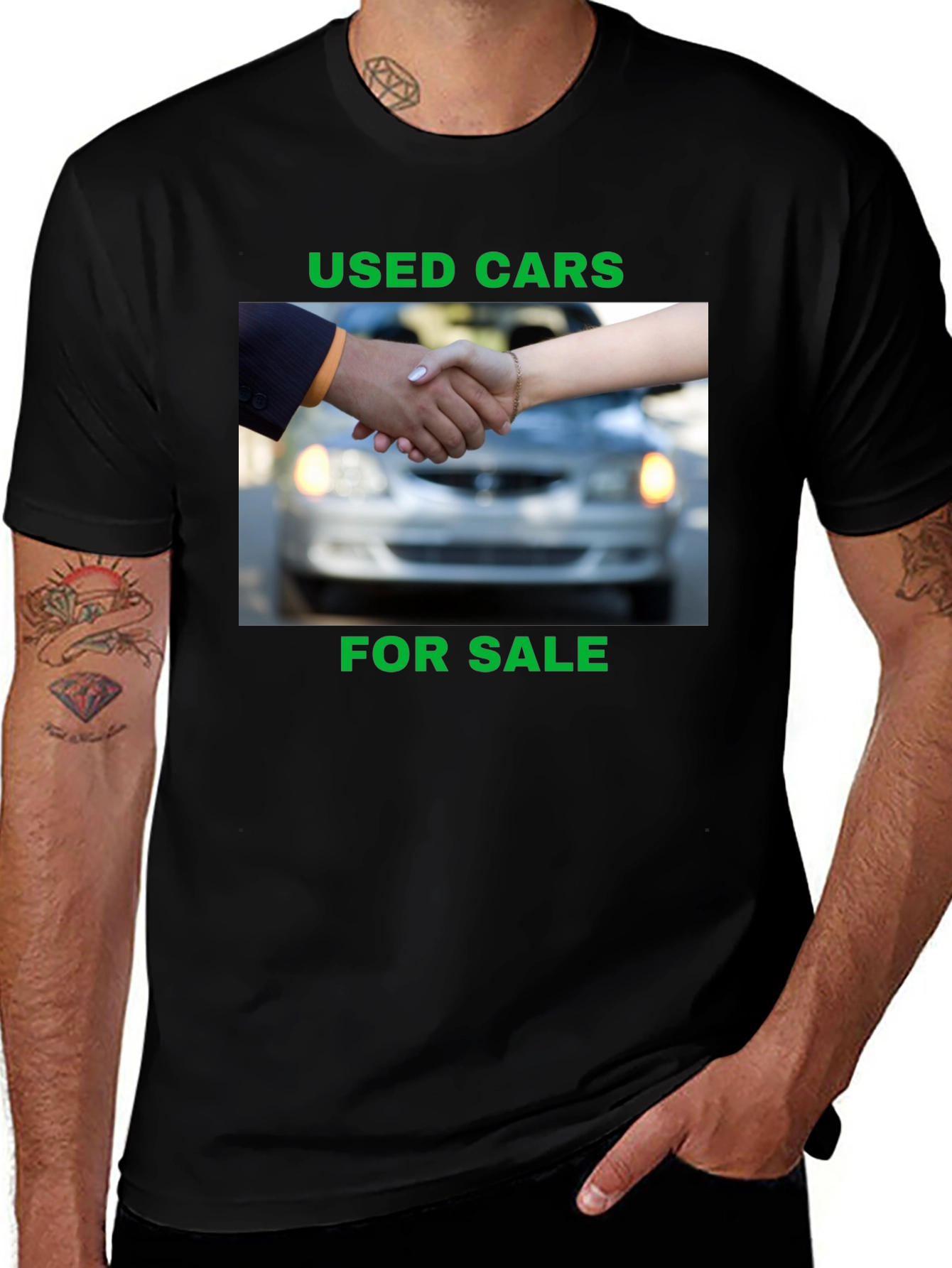 Variant 14 of Used Cars For Sale Black T-Shirt