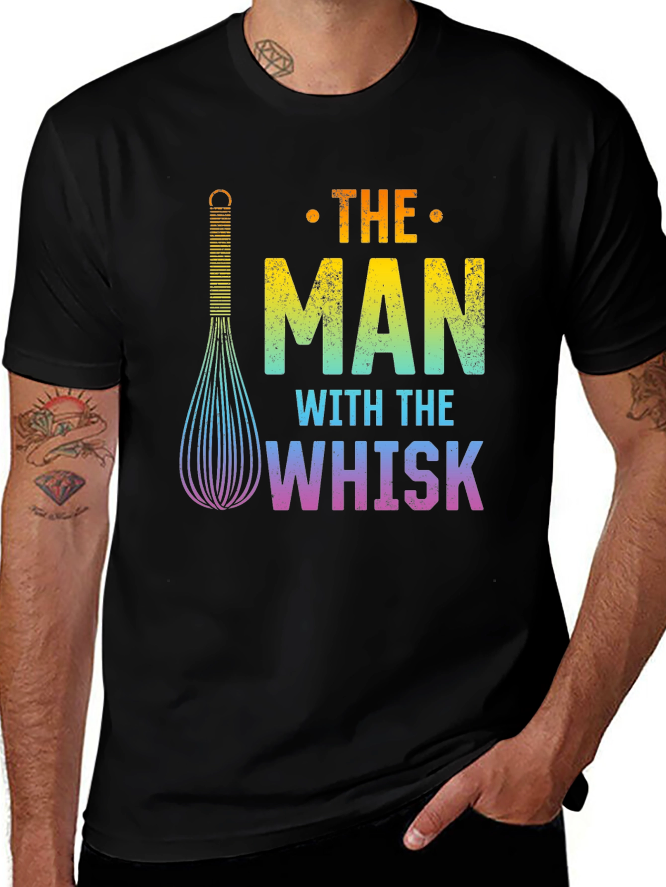 Variant 12 of The Man With The Whisk Graphic Tee