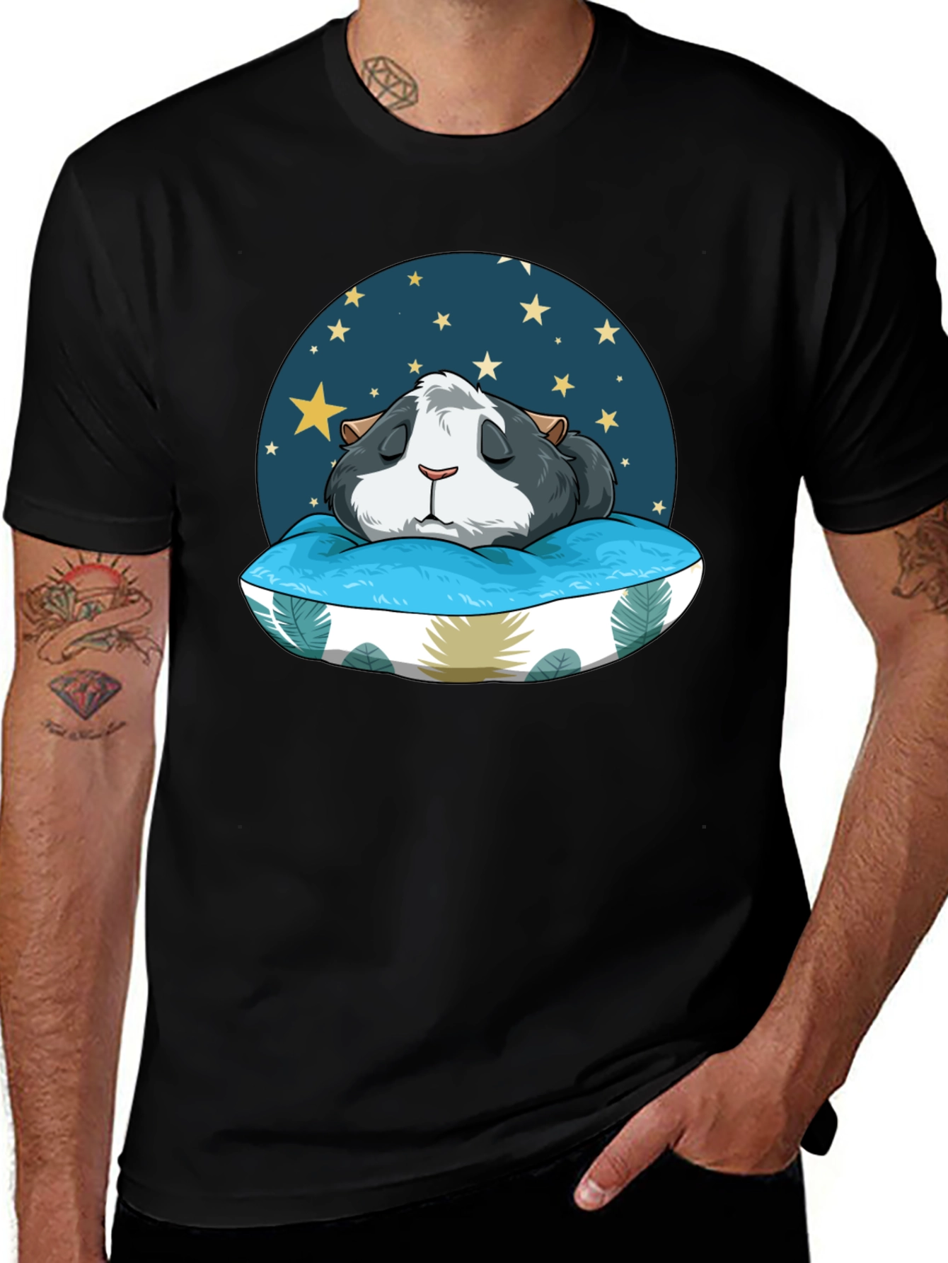 Variant 4 of Sleeping Guinea Pig T-Shirt