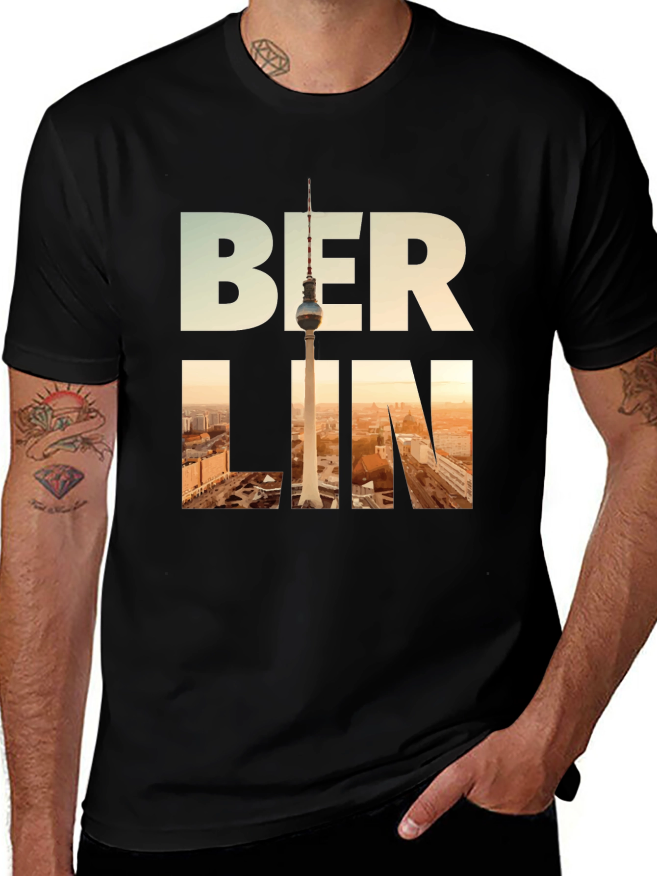 Berlin TV Tower Graphic T-Shirt