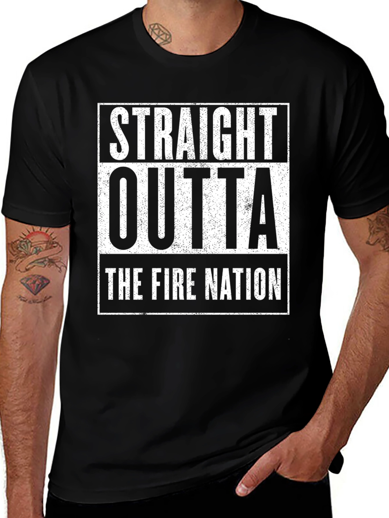Variant 3 of Straight Outta The Fire Nation T-Shirt