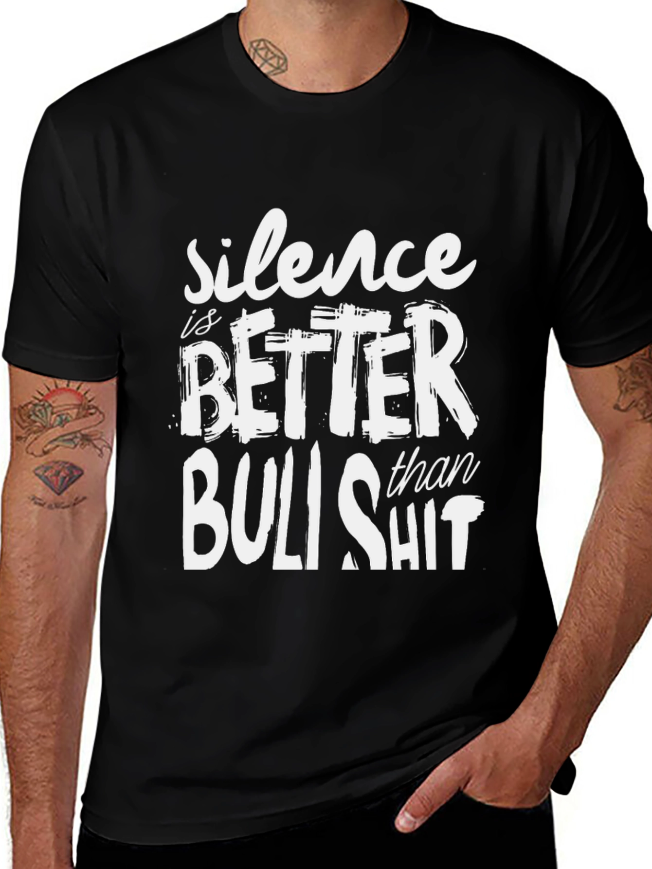 Variant 28 of Silence is Better Than Bull Shirt T-Shirt