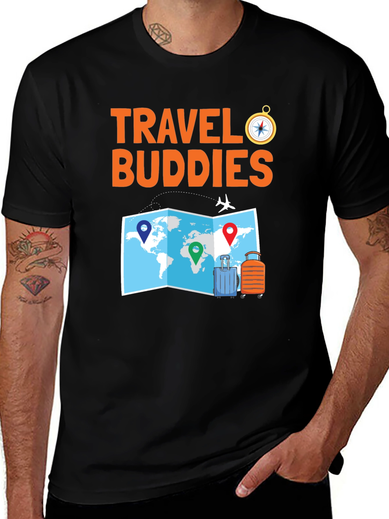 Travel Buddies Graphic T-Shirt - Adventure Tee