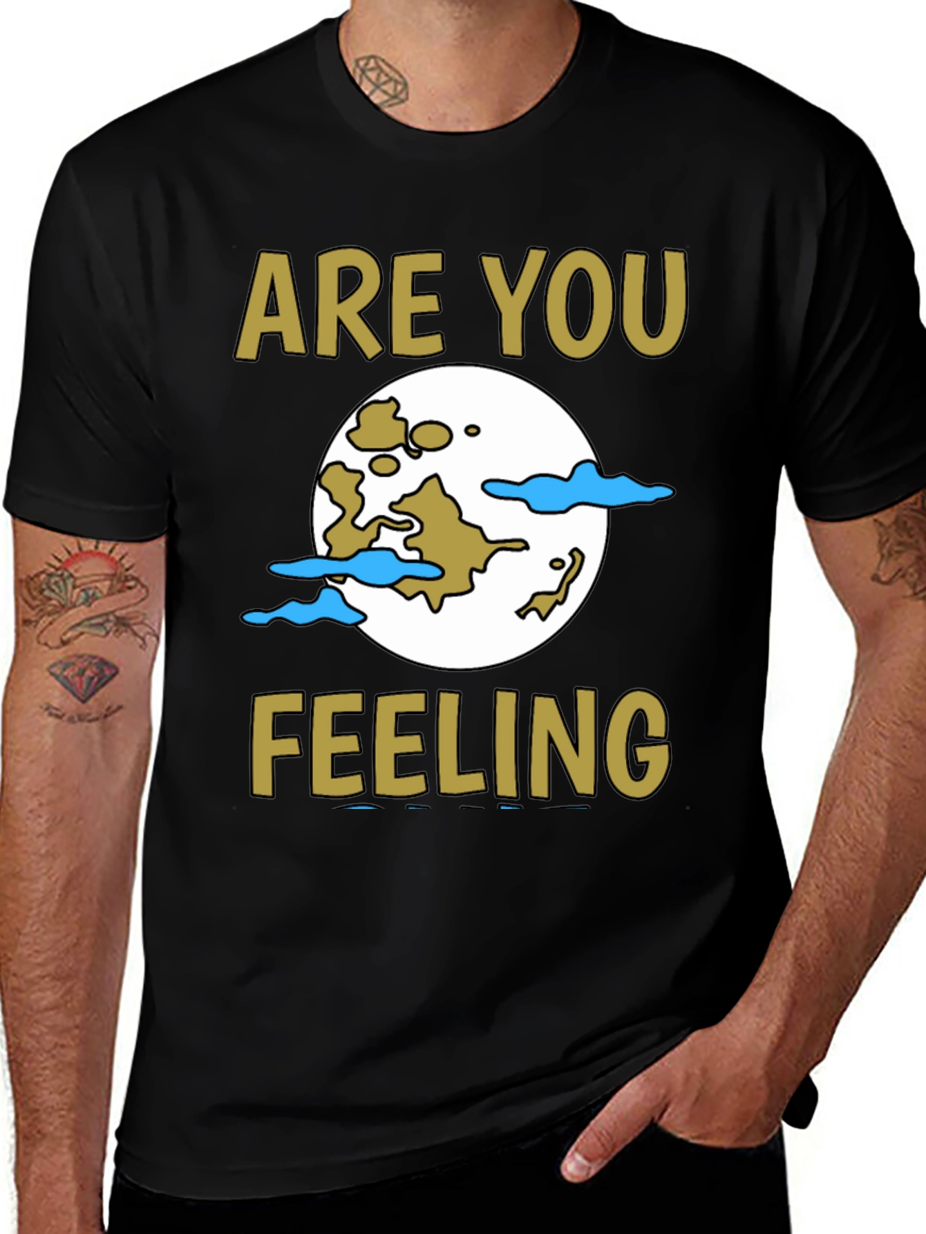 Variant 13 of Are You Feeling Blue? Graphic T-Shirt