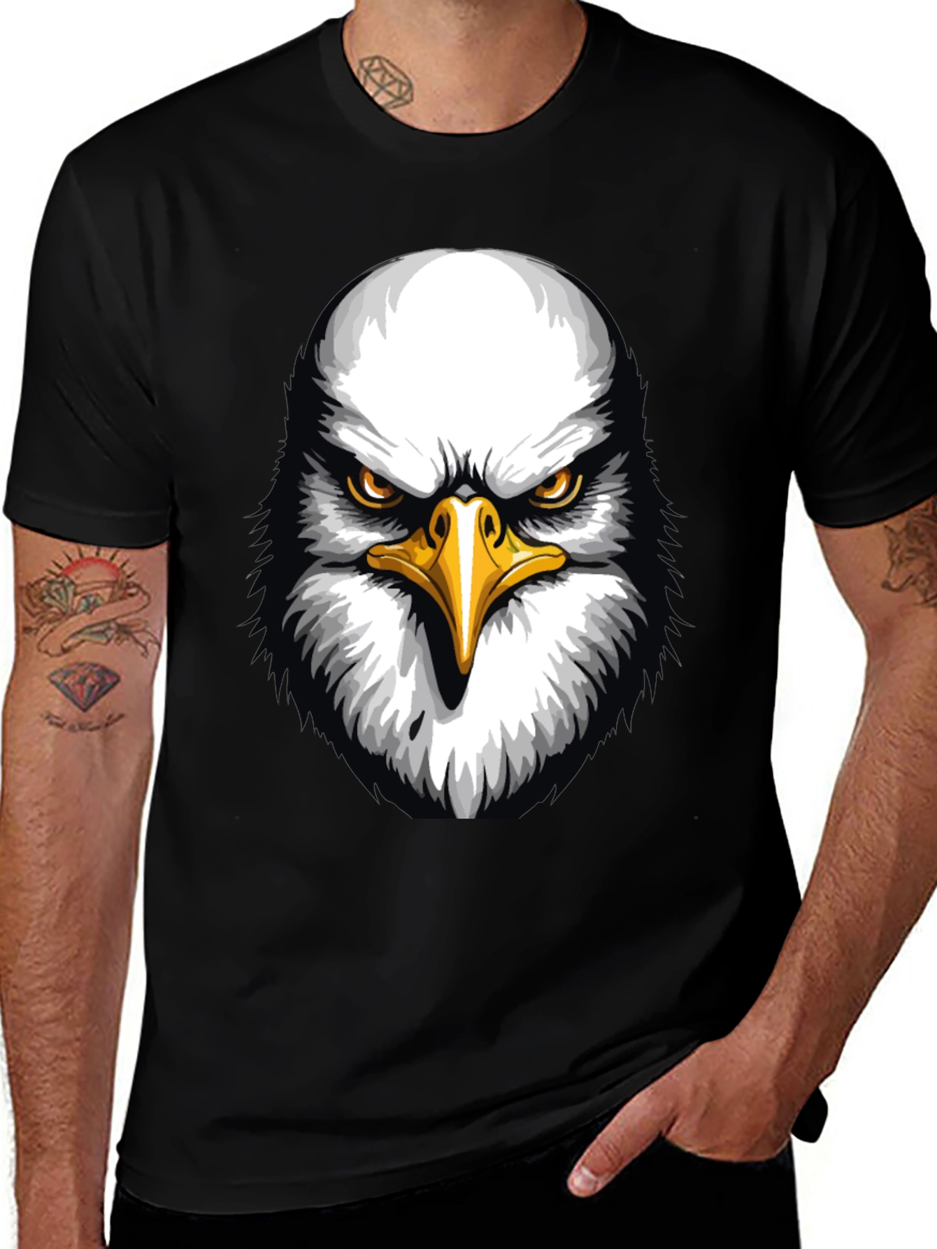 Variant 14 of Eagle Graphic T-Shirt - Bold & Stylish