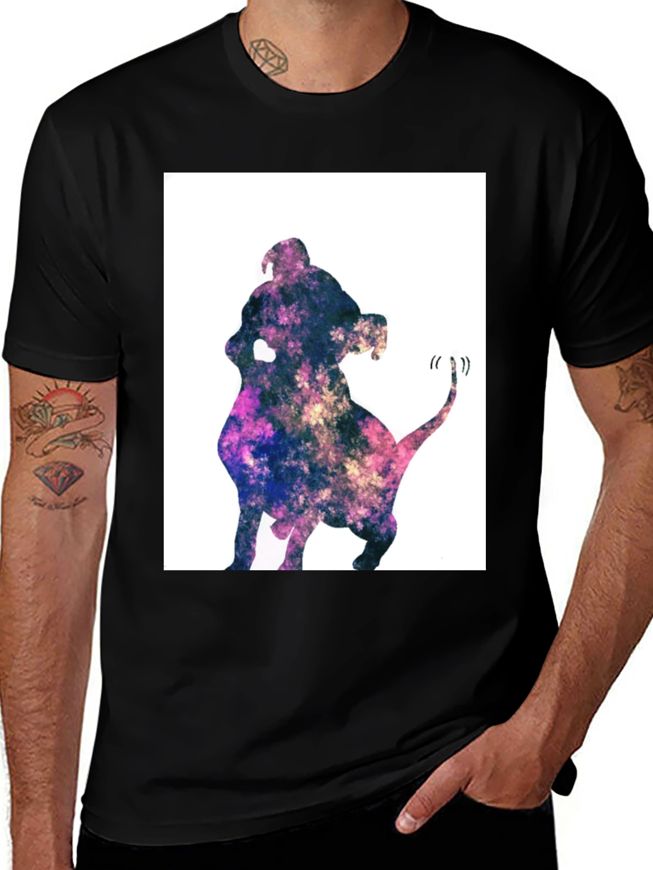 Variant 11 of Space Dog T-Shirt - Unique Graphic Tee