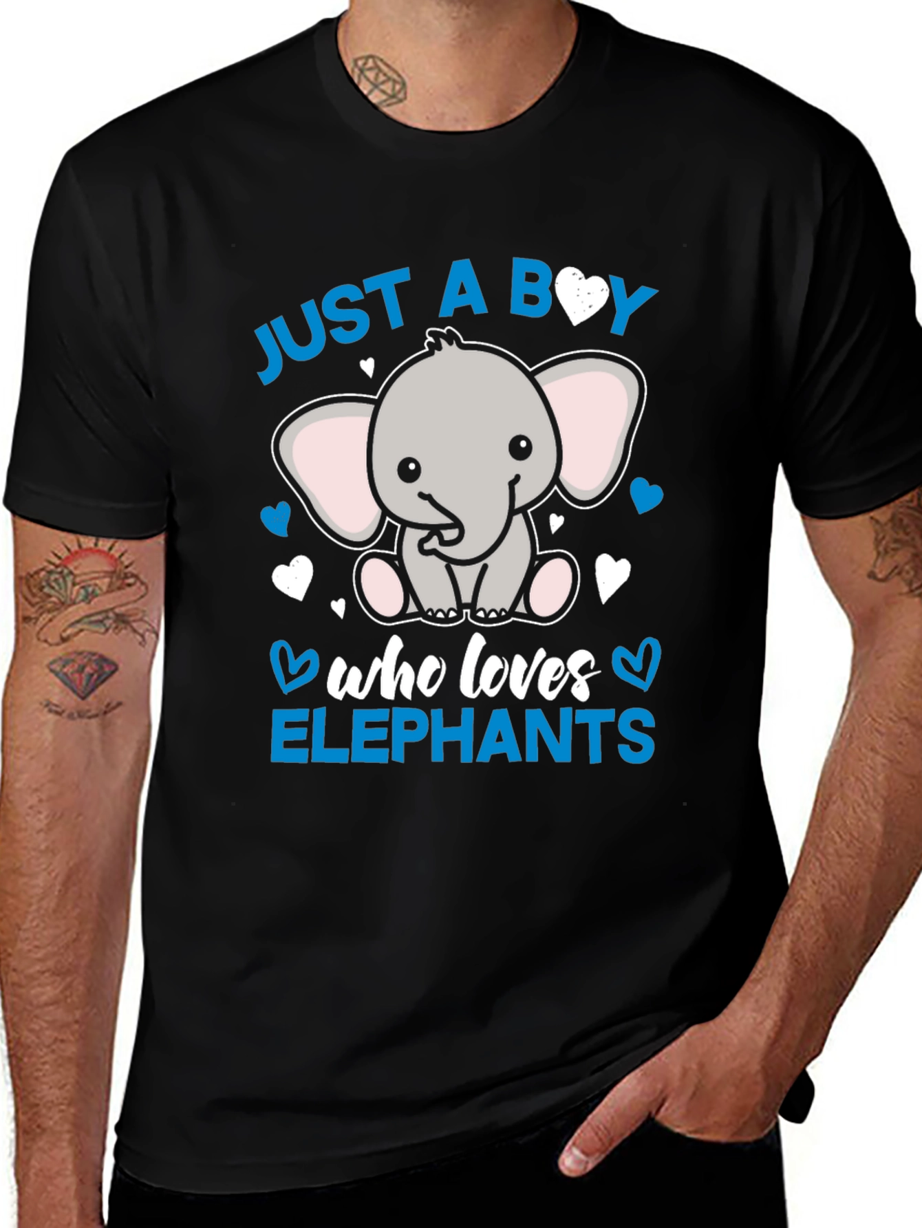 Variant 22 of Boy's Elephant Lover T-Shirt