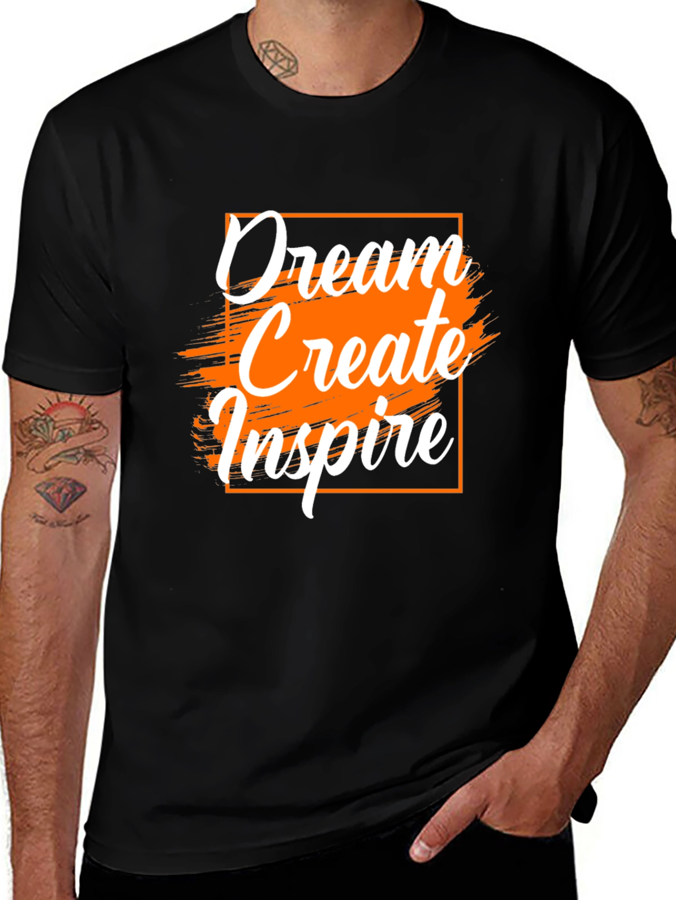 Variant 18 of Dream Create Inspire Graphic Tee