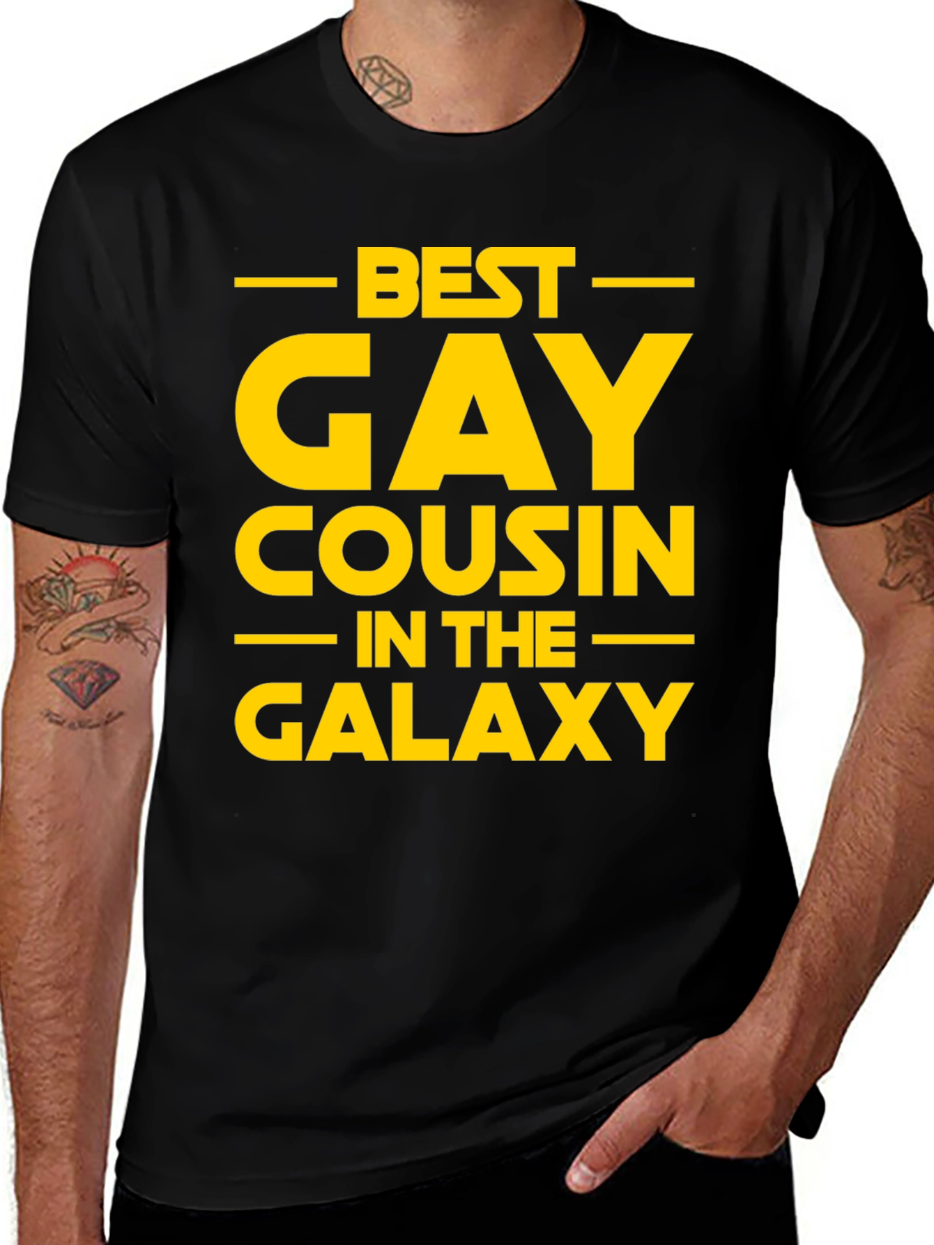 Variant 11 of Best Gay Cousin In The Galaxy T-Shirt