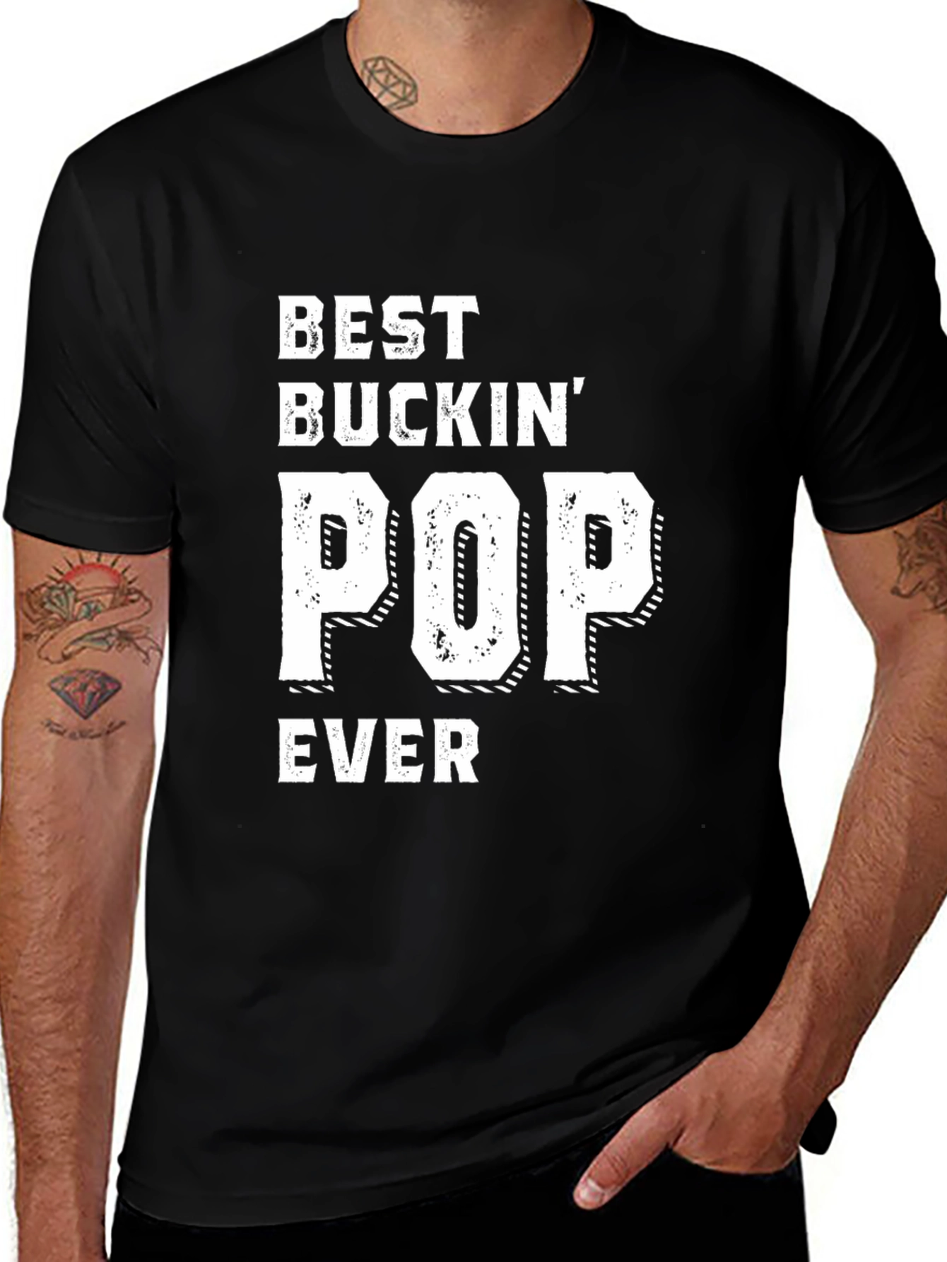 Best Buckin' Pop Ever Graphic T-Shirt