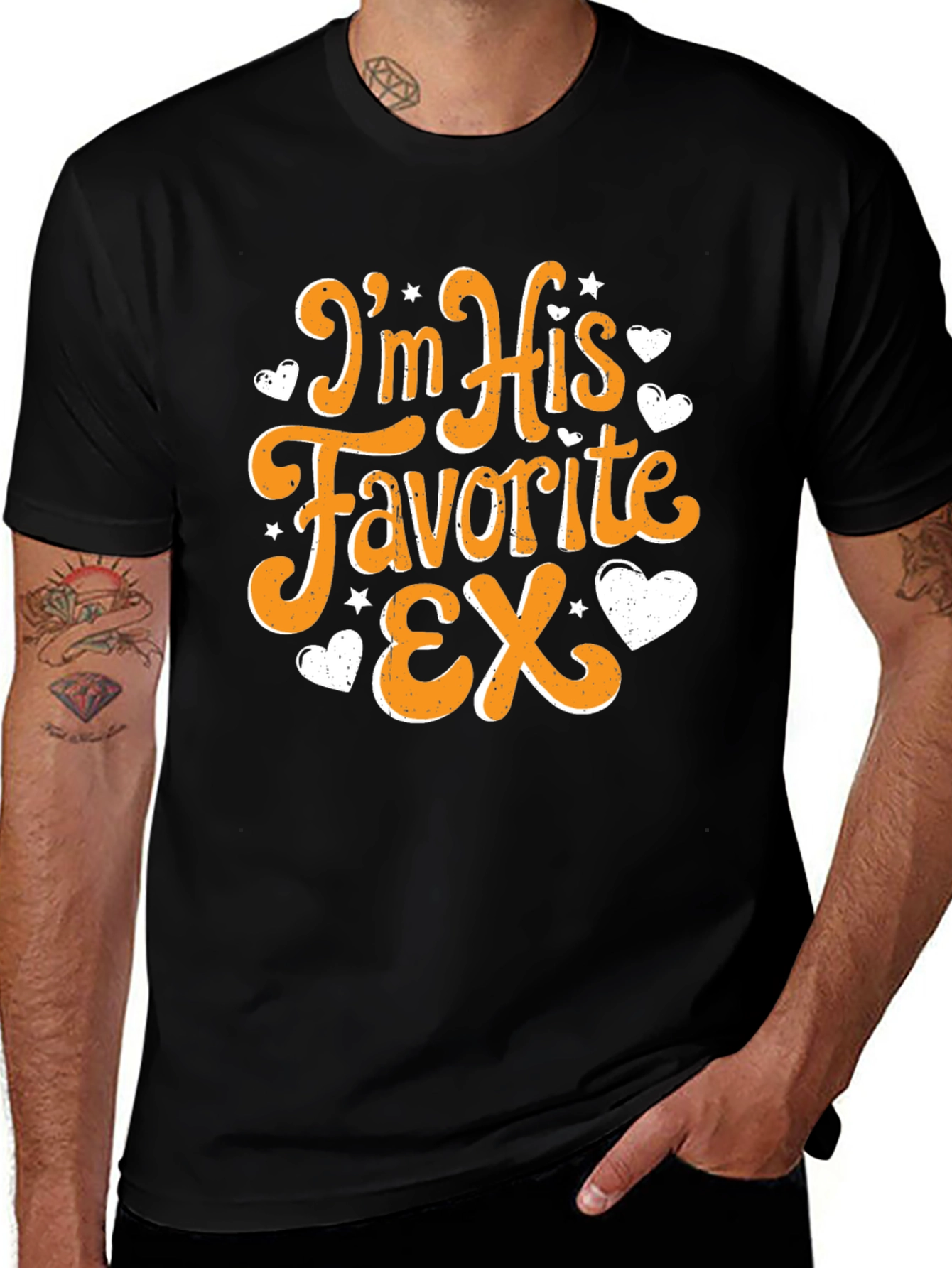 Variant 21 of I'm His Favorite Ex T-Shirt - Funny Relationship Tee