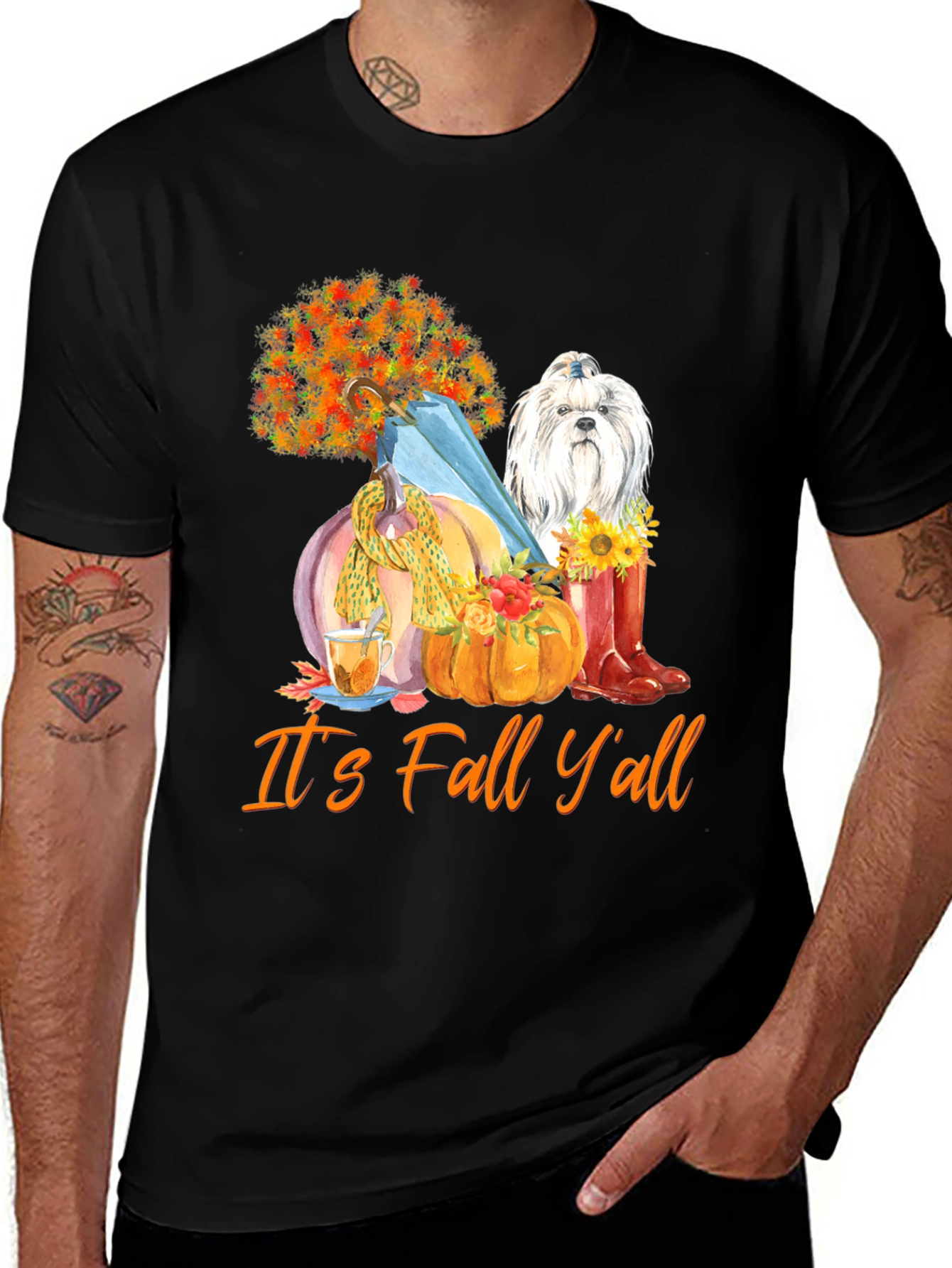 Variant 18 of It's Fall Y'all T-Shirt