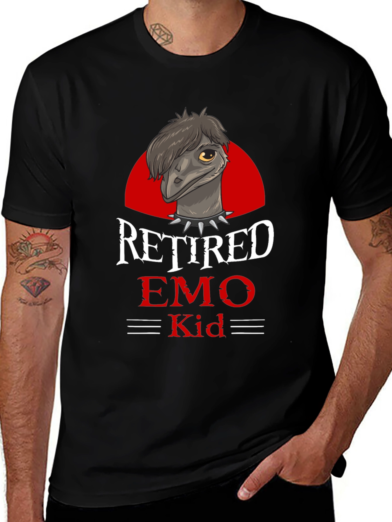 Variant 23 of Retired Emo Kid T-Shirt