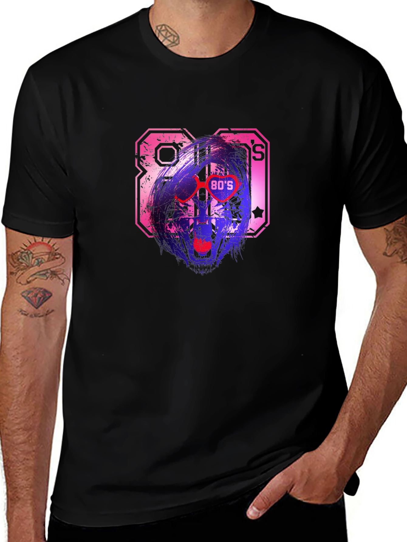 Variant 24 of Retro 80s Design Graphic T-Shirt