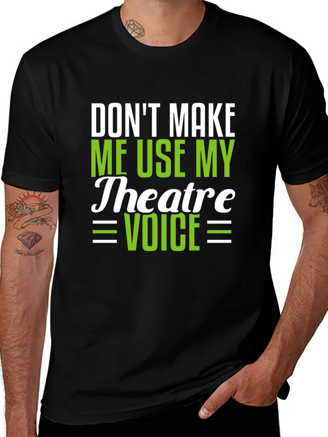 Variant 26 of Theatre Voice T-Shirt - Funny Drama Actor Gift