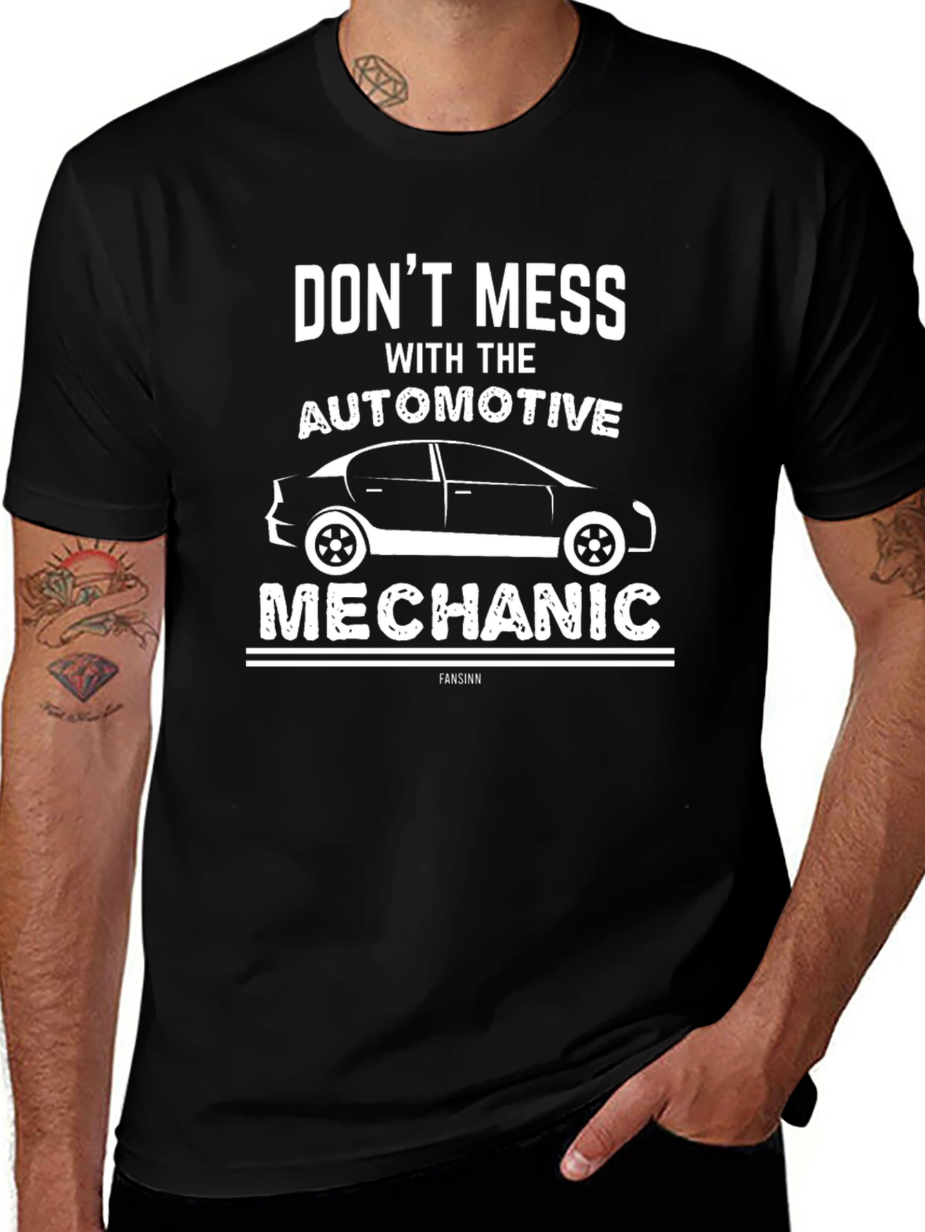 Don't Mess With Automotive Mechanic T-Shirt