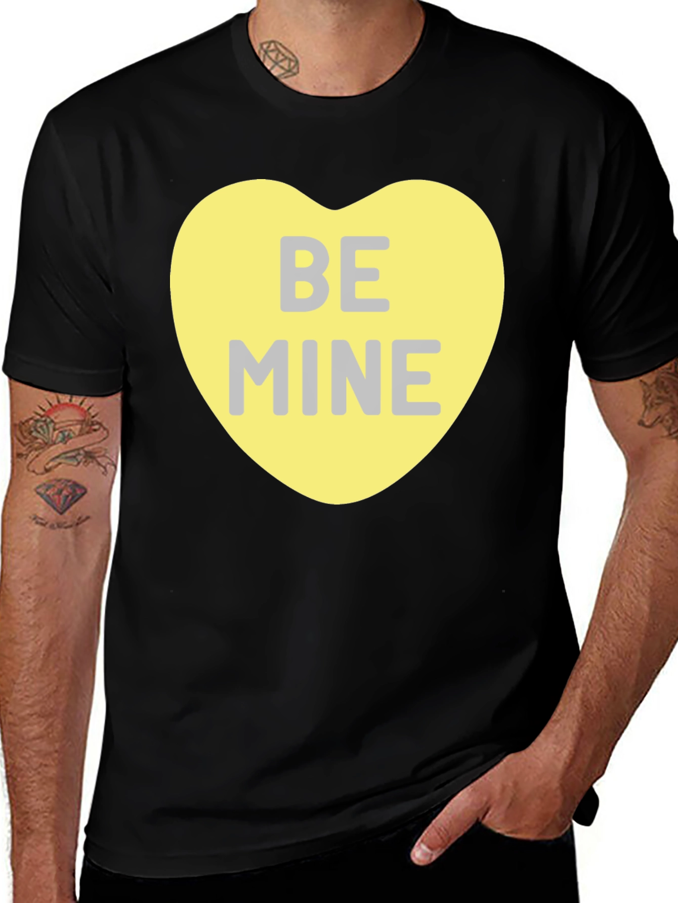 Be Mine Valentine's Day Heart T-Shirt