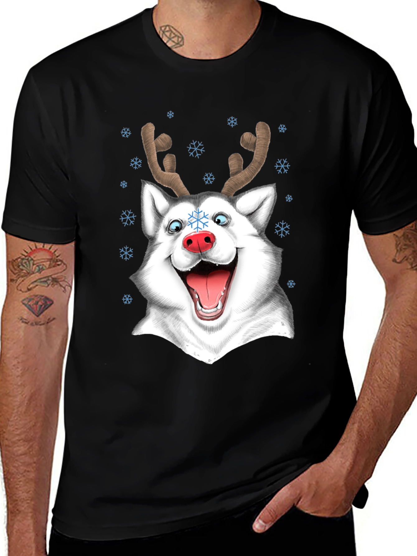 Variant 6 of Holiday Husky Tee