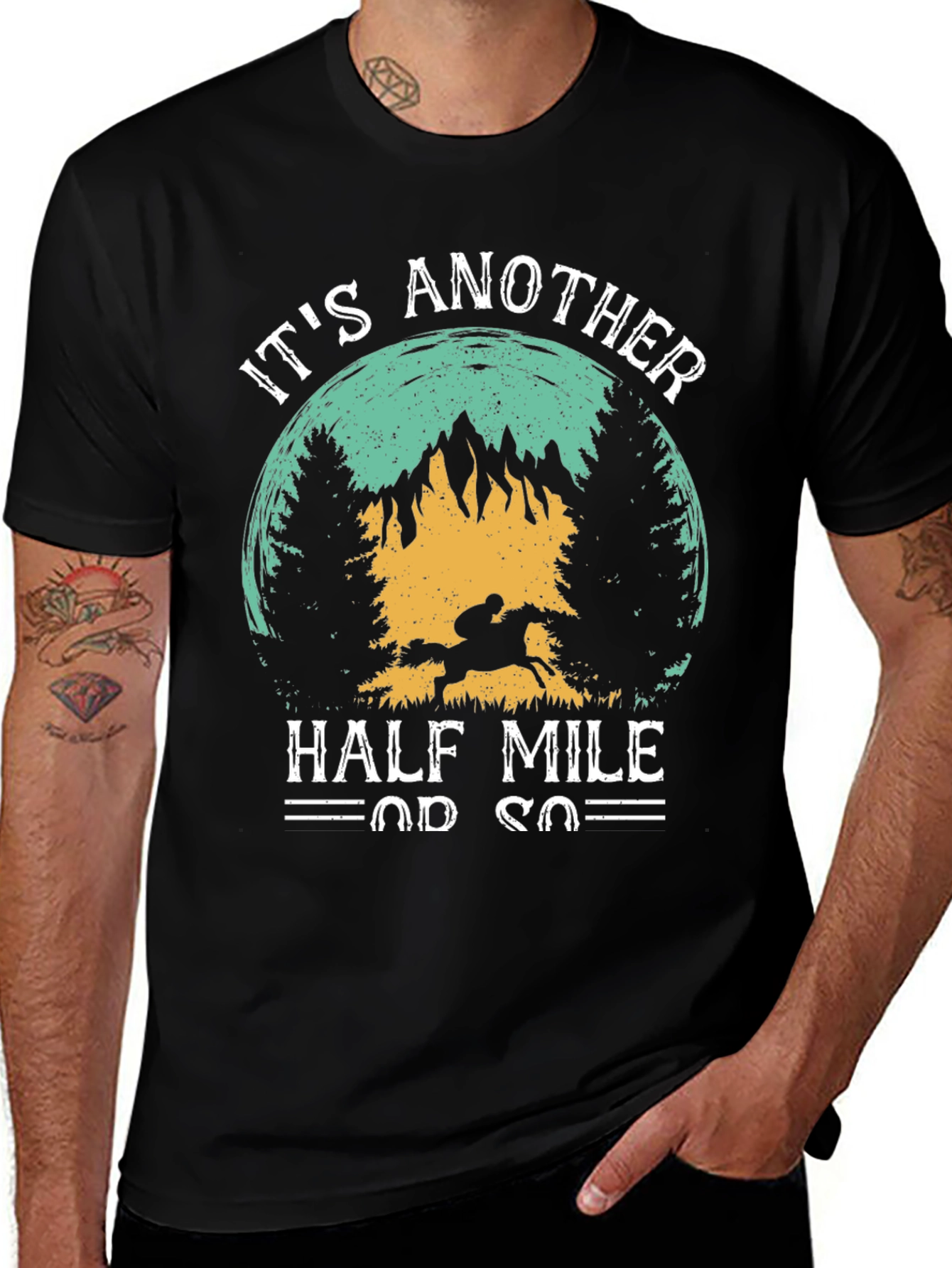 Variant 16 of It's Another Half Mile T-Shirt