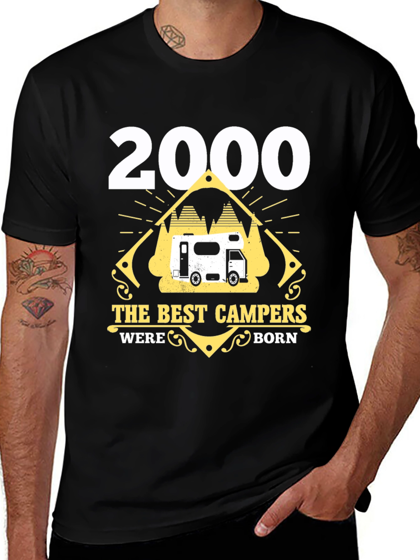Variant 4 of 2000 Best Campers Born Here T-Shirt