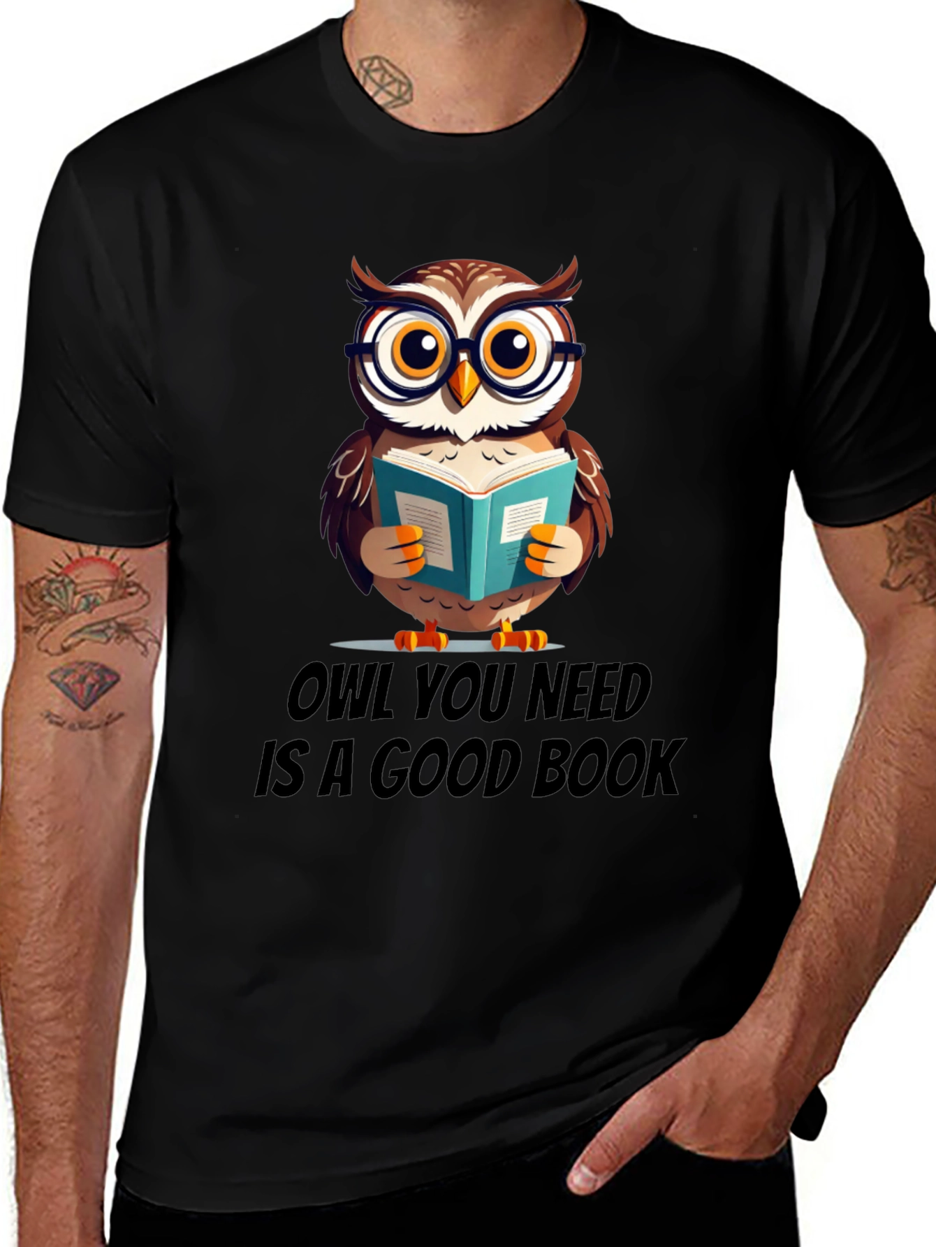 Variant 22 of Owl You Need Is A Good Book T-Shirt