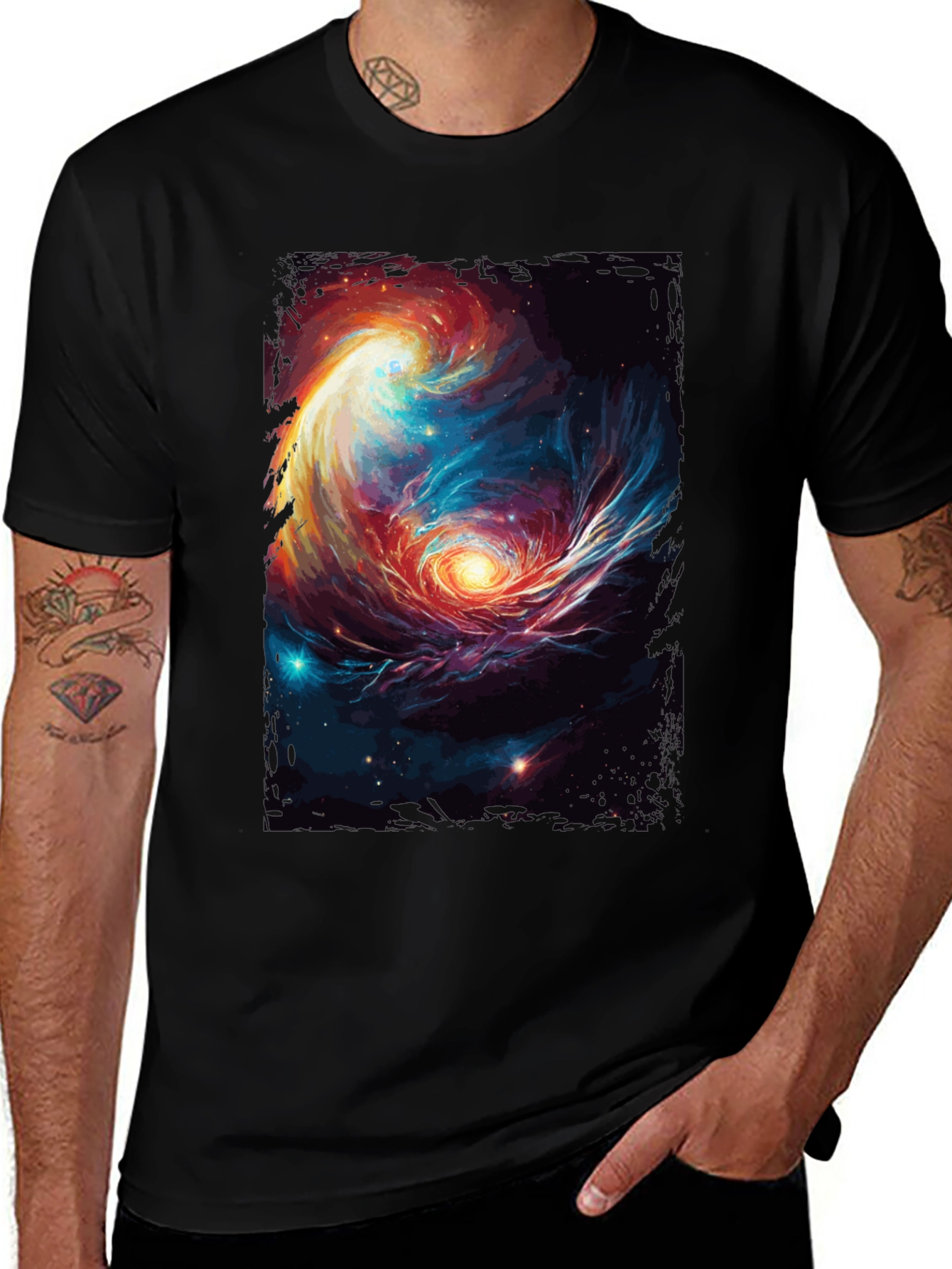 Nebula Galaxy Graphic Tee - Unisex