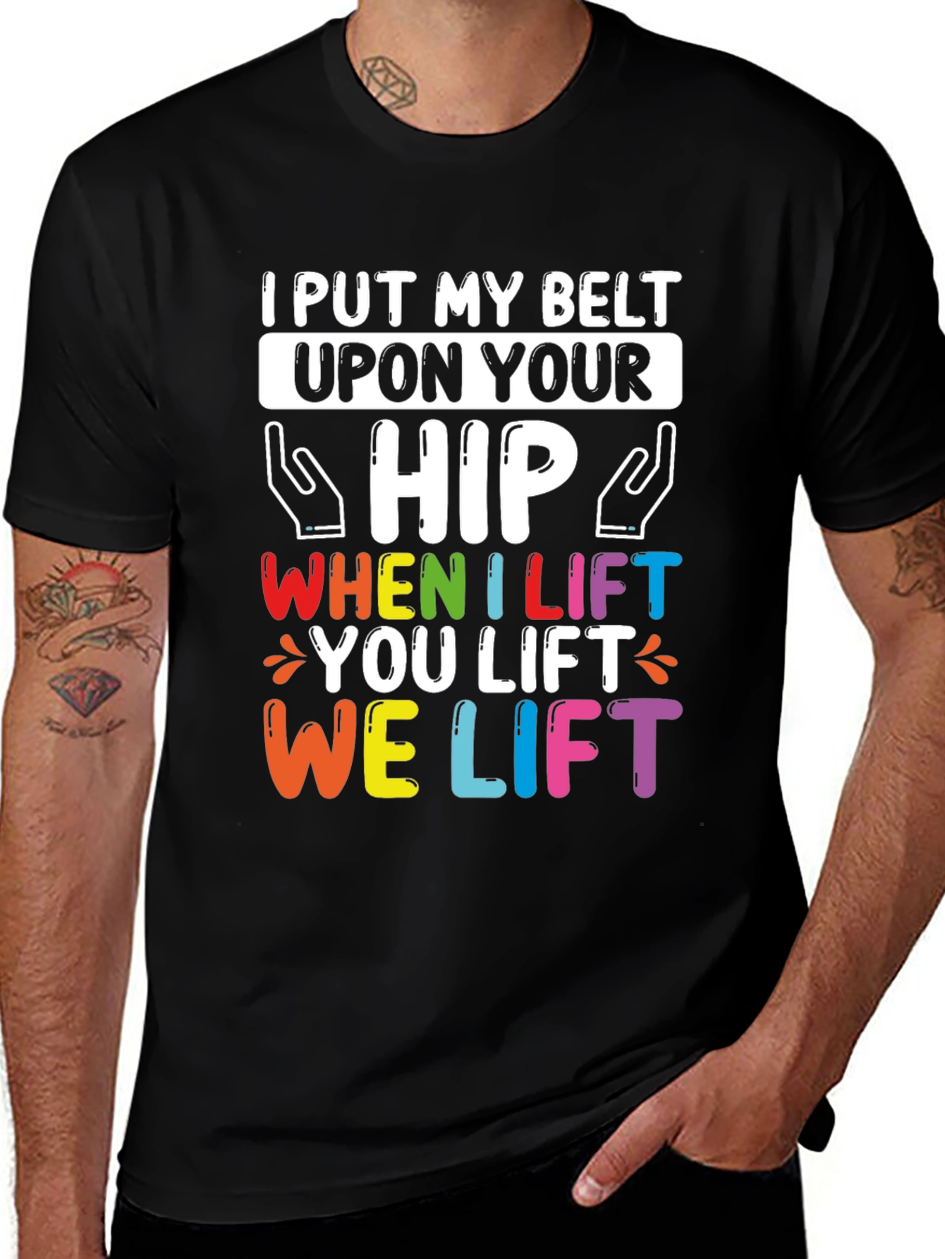 Variant 16 of I Put My Belt Upon Your Hip T-Shirt