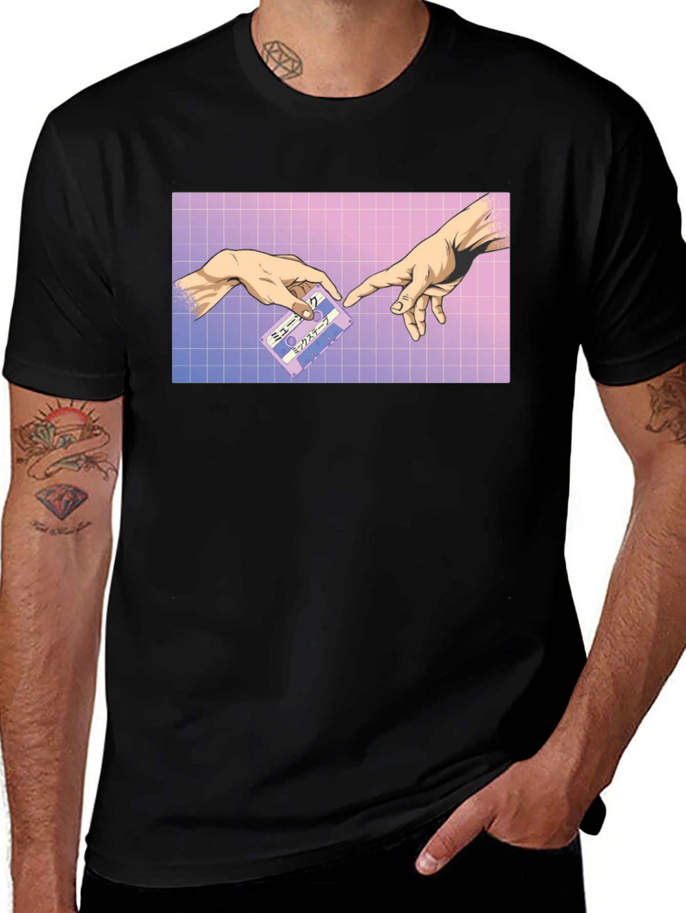 Variant 13 of Retro Mixtape T-Shirt - Aesthetic Vaporwave Tee