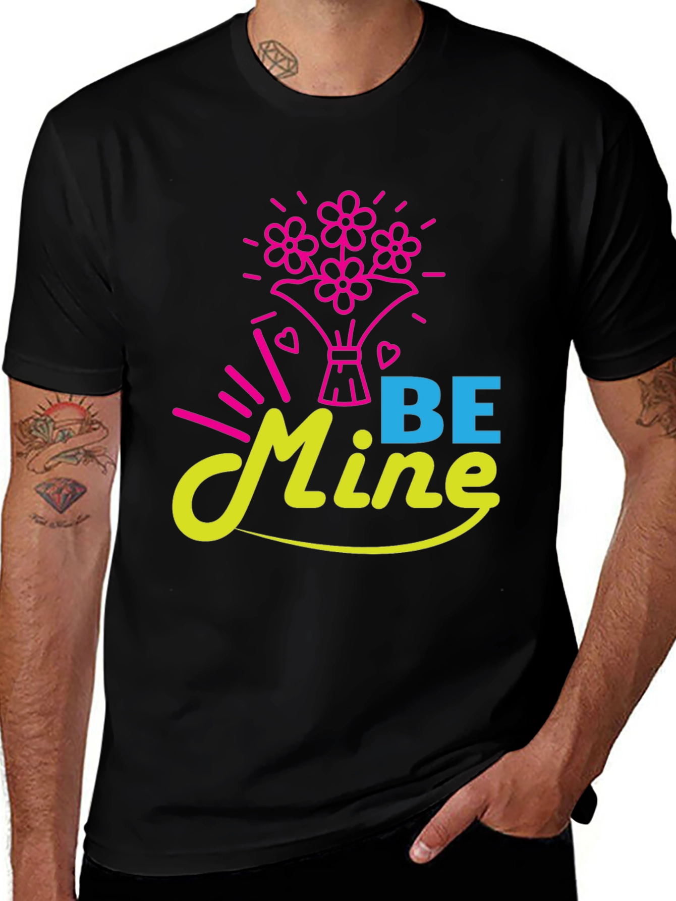 Variant 9 of Be Mine Valentine's Graphic T-Shirt