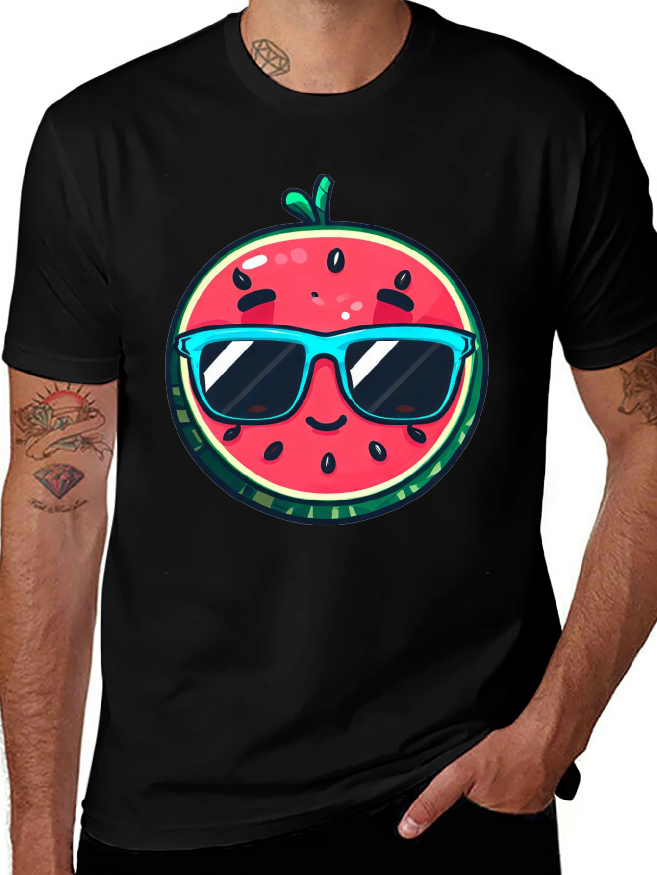 Variant 2 of Cool Watermelon Graphic Tee