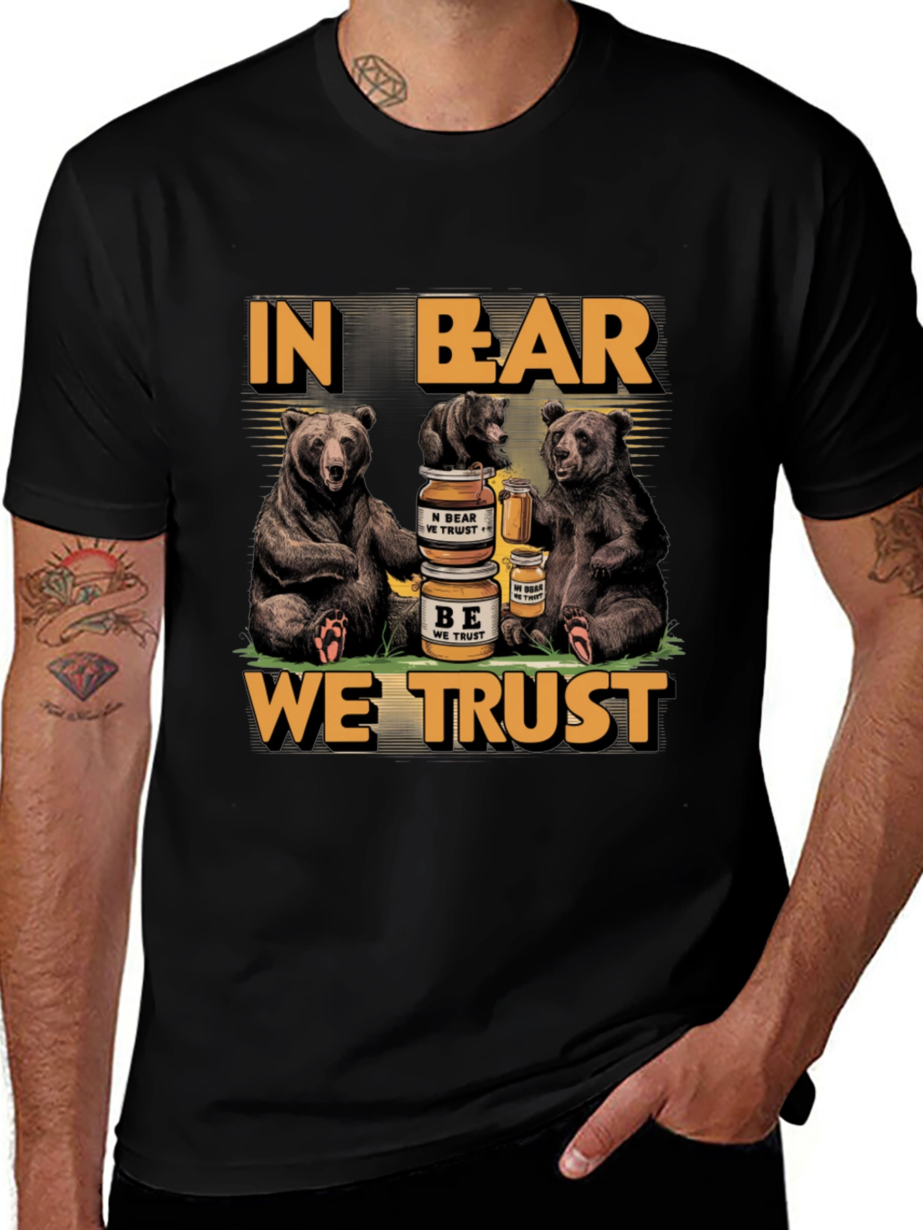 Variant 27 of In Bear We Trust T-Shirt - Funny Graphic Tee