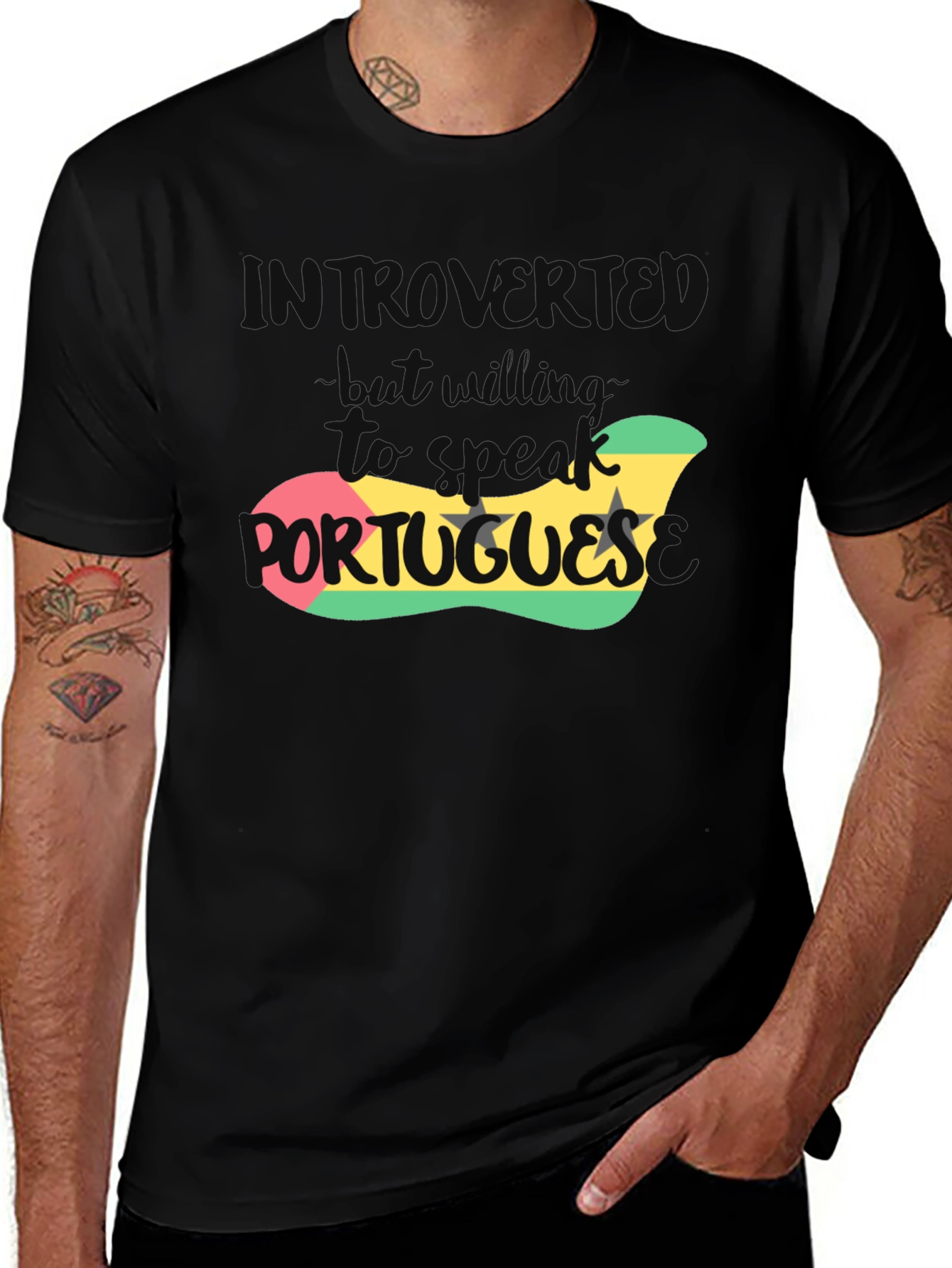 Introverted Portuguese T-Shirt