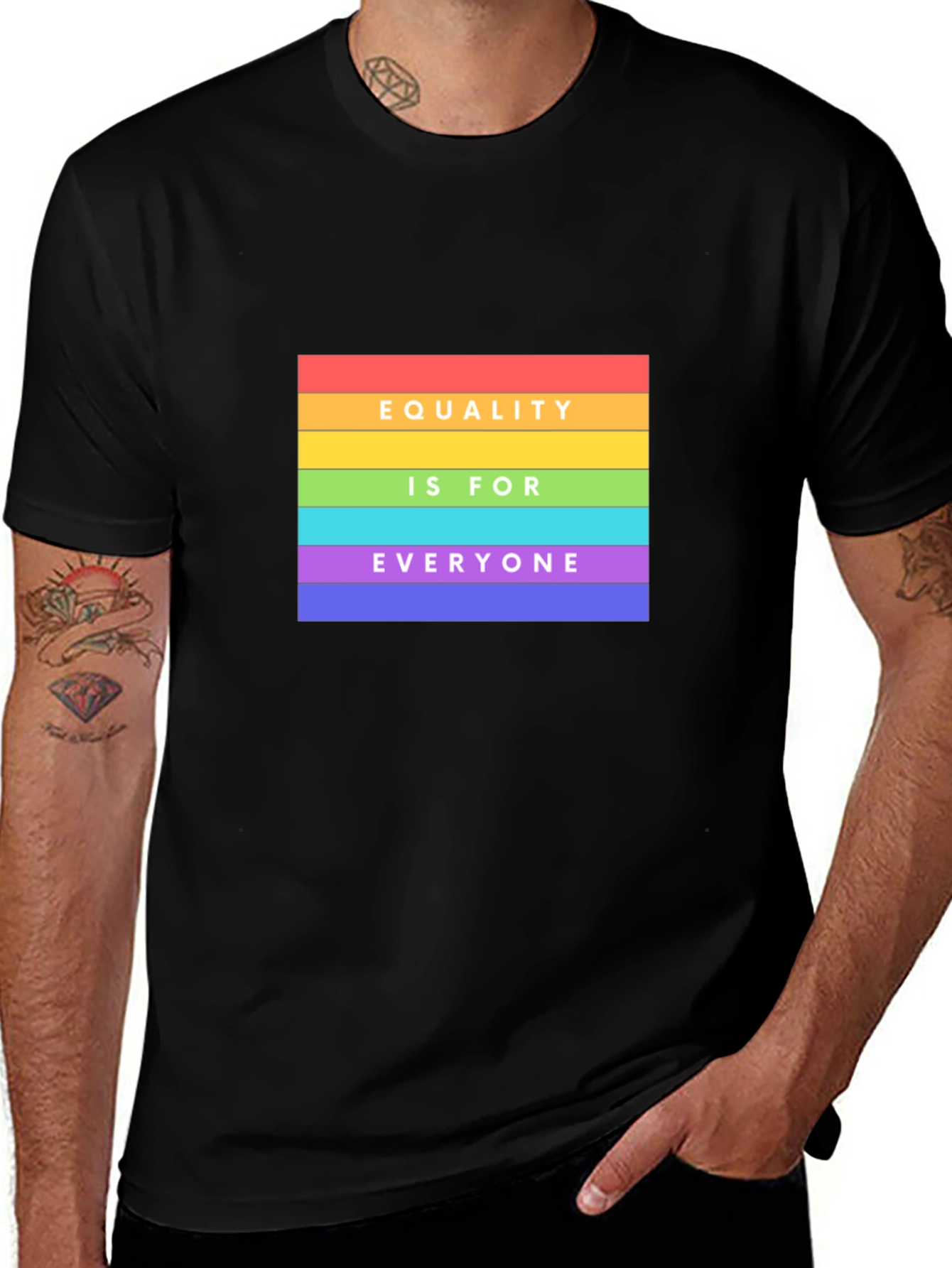Equality Rainbow T-Shirt - Pride Month Apparel