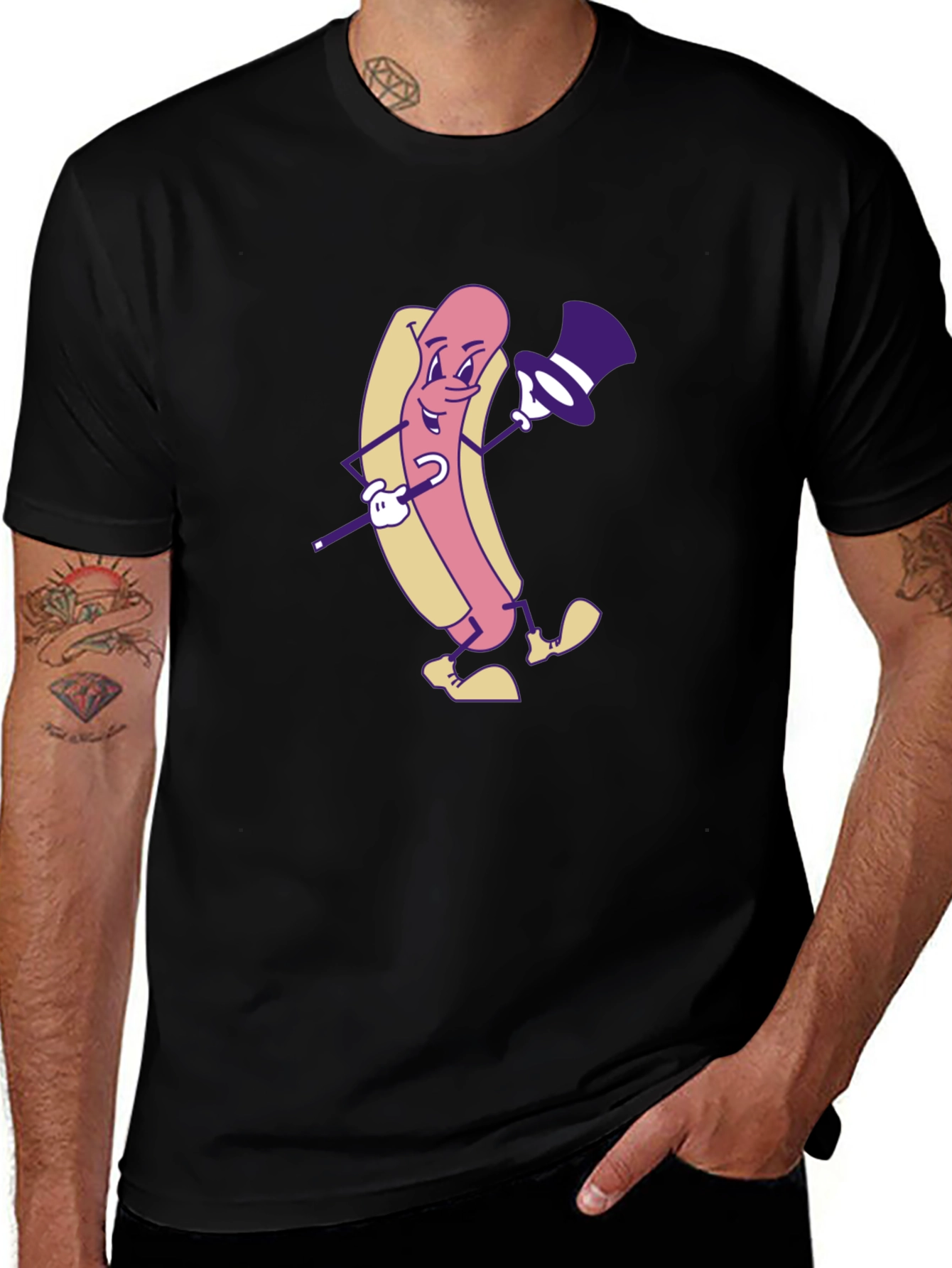 Variant 23 of Hot Dog Magician Graphic T-Shirt
