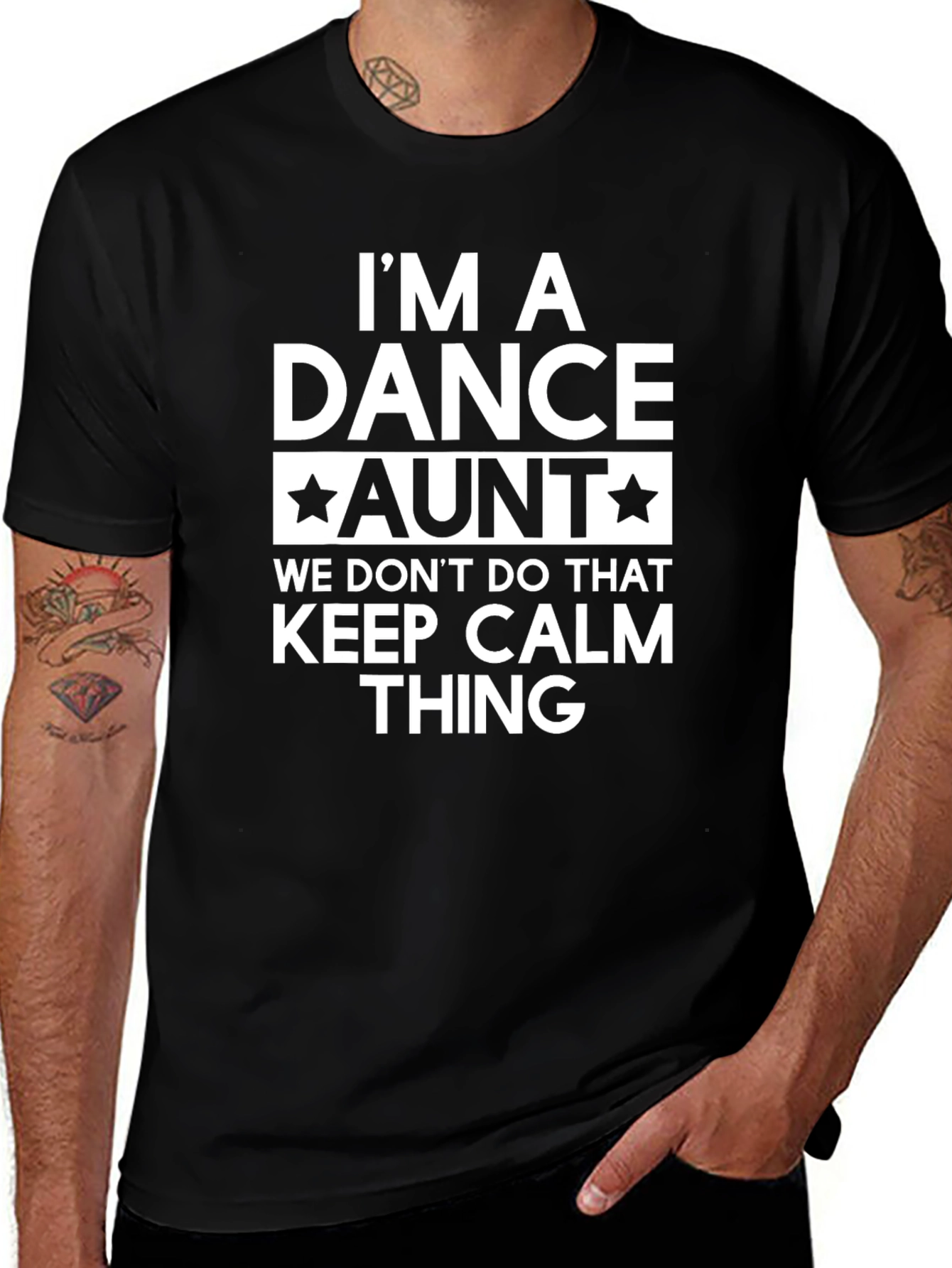 Variant 14 of Dance Aunt T-Shirt - Keep Calm Thing Graphic Tee