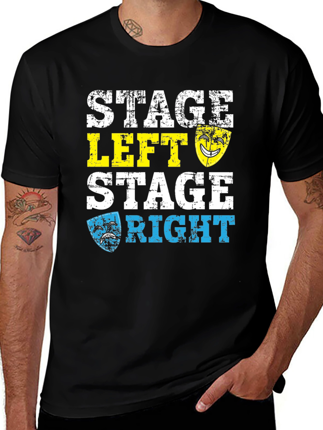 Stage Left Right Graphic Tee