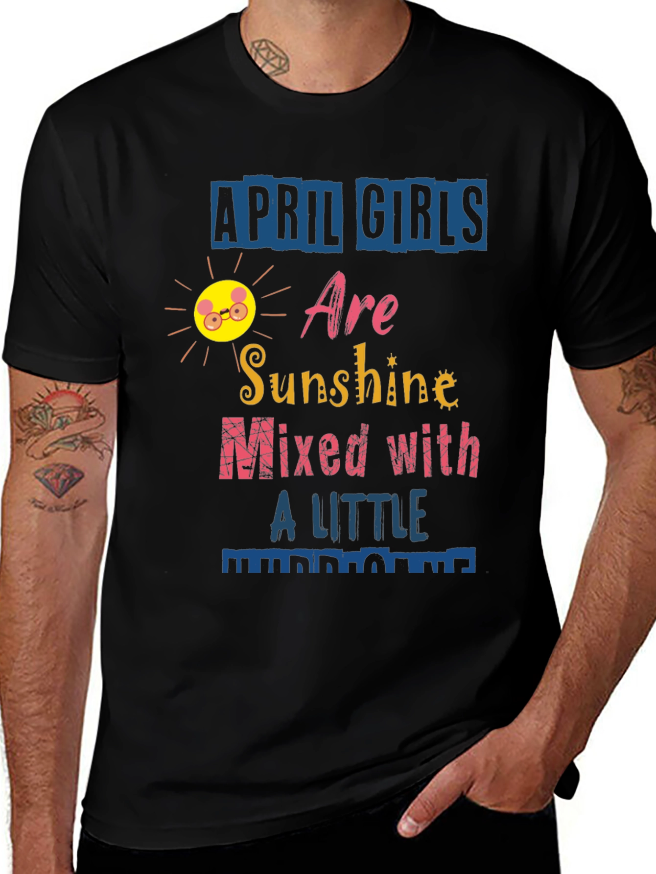 Variant 2 of April Girls Sunshine Graphic T-Shirt