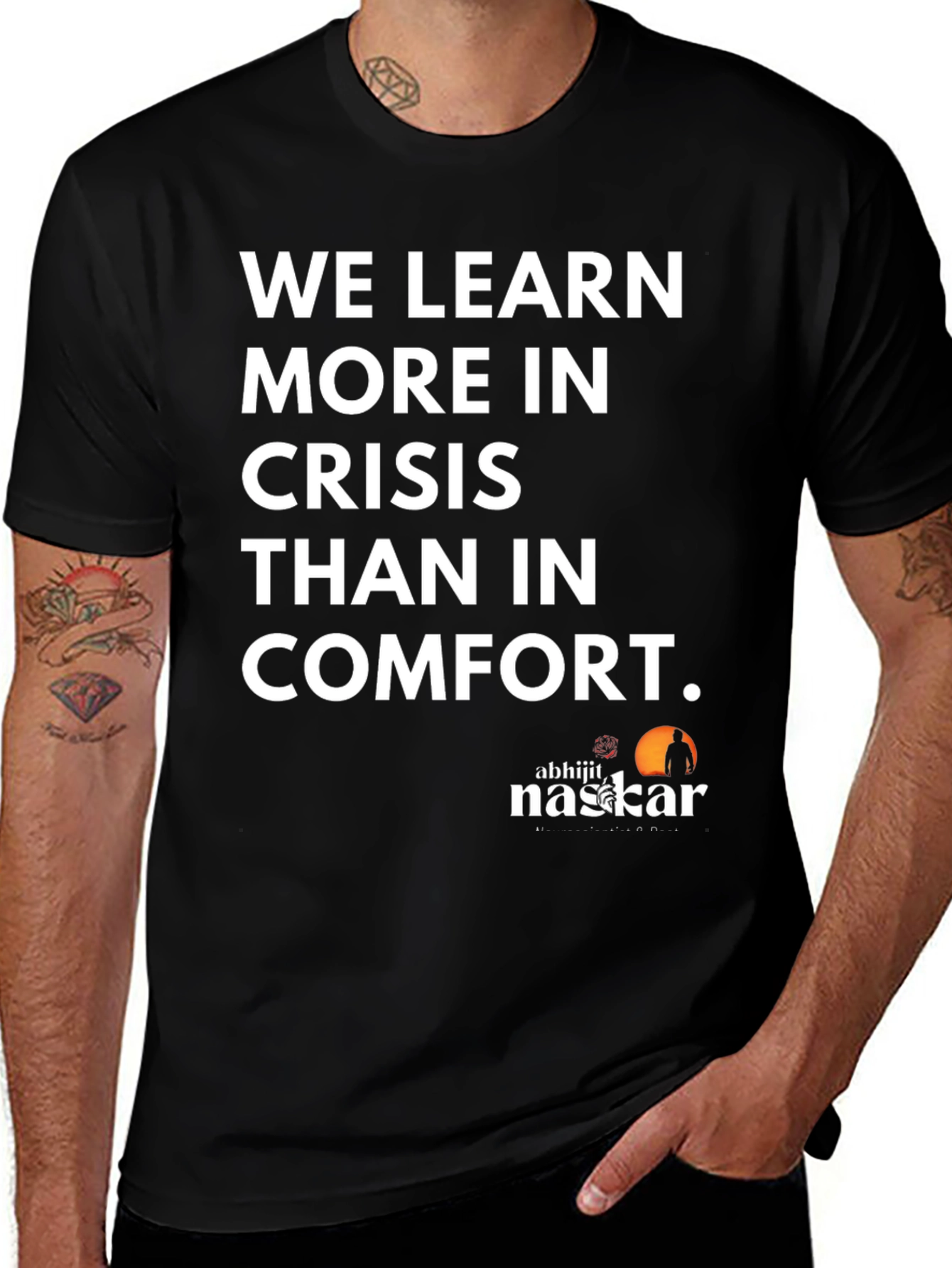 Inspirational Crisis Comfort Graphic T-Shirt