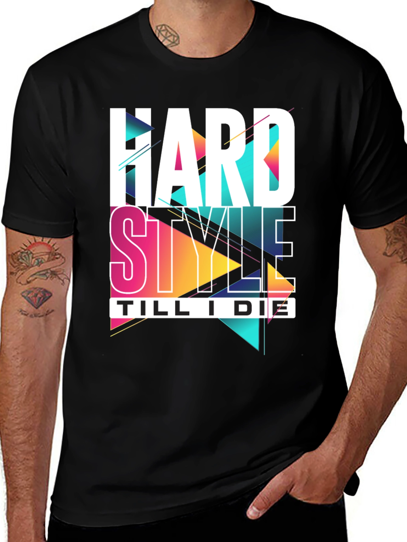 Hard Style Till I Die Graphic Tee