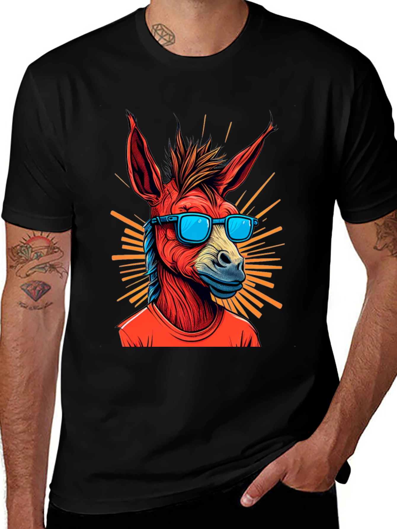 Cool Donkey Tee: Stylish & Unique Graphic T-Shirt