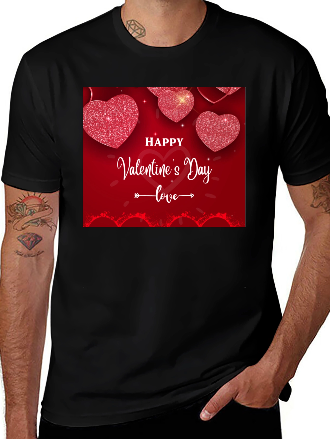 Variant 22 of Valentine's Day Heart T-Shirt