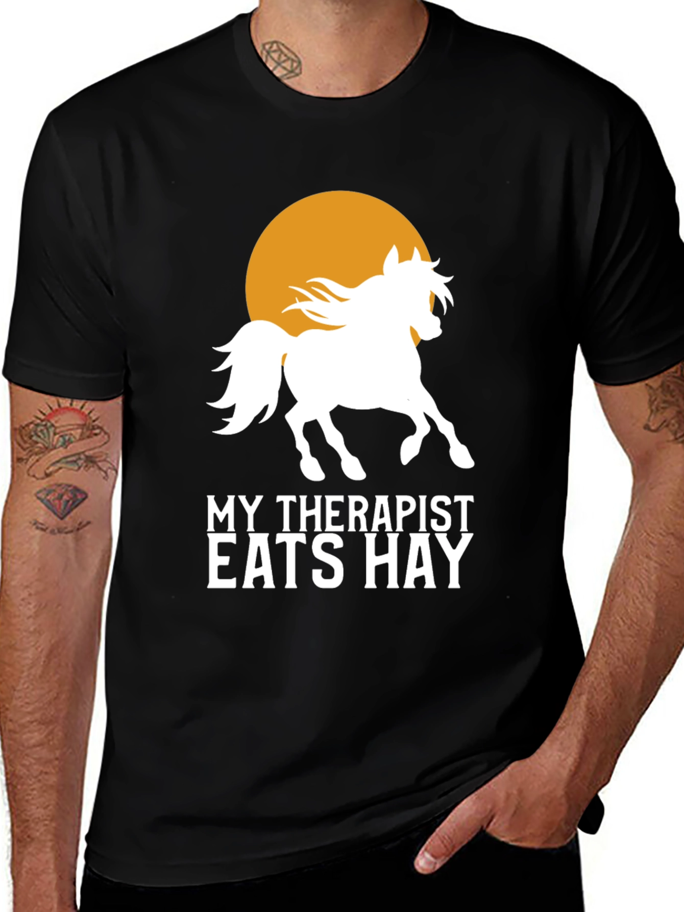 Variant 18 of My Therapist Eats Hay T-Shirt