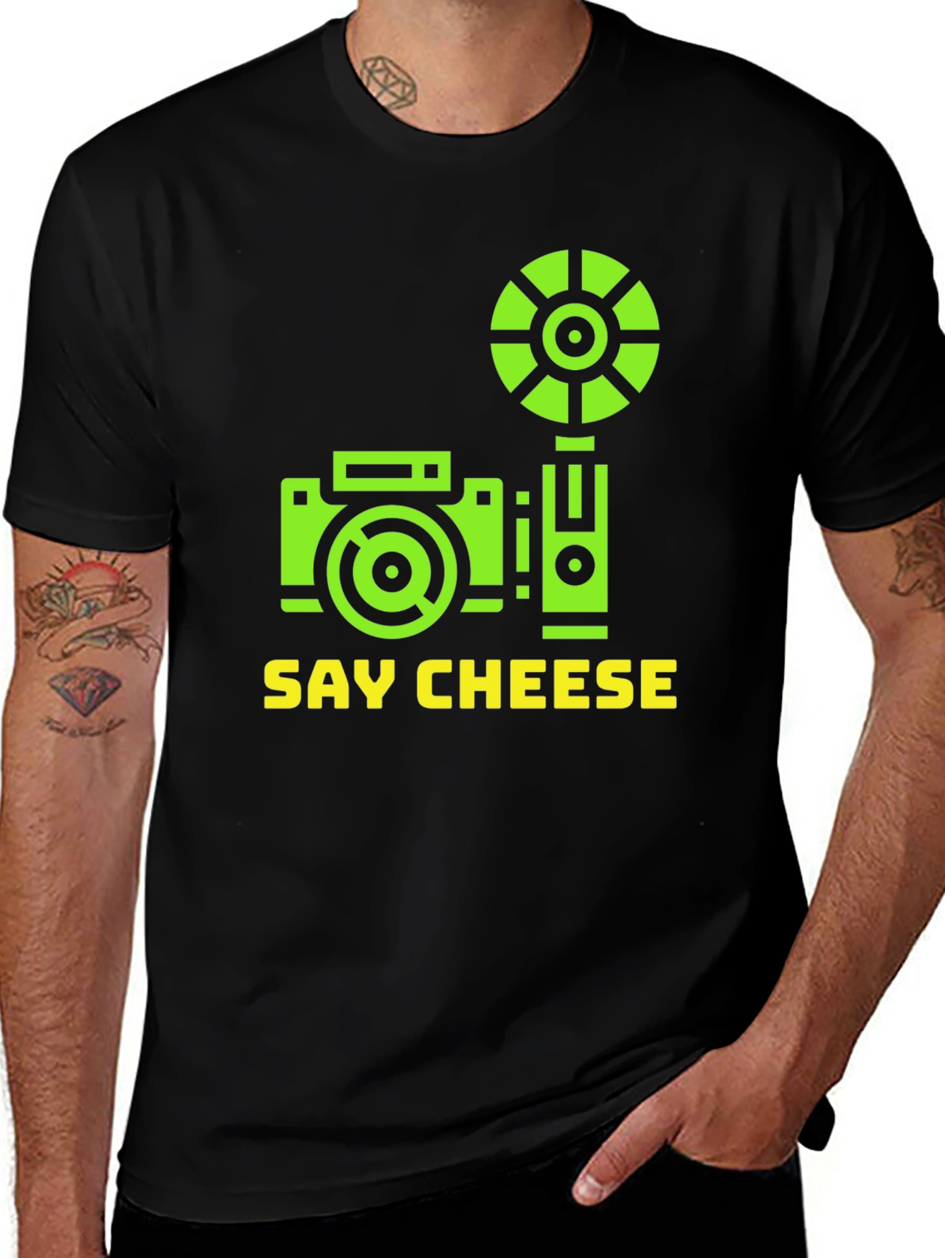 Variant 11 of Say Cheese Graphic Tee