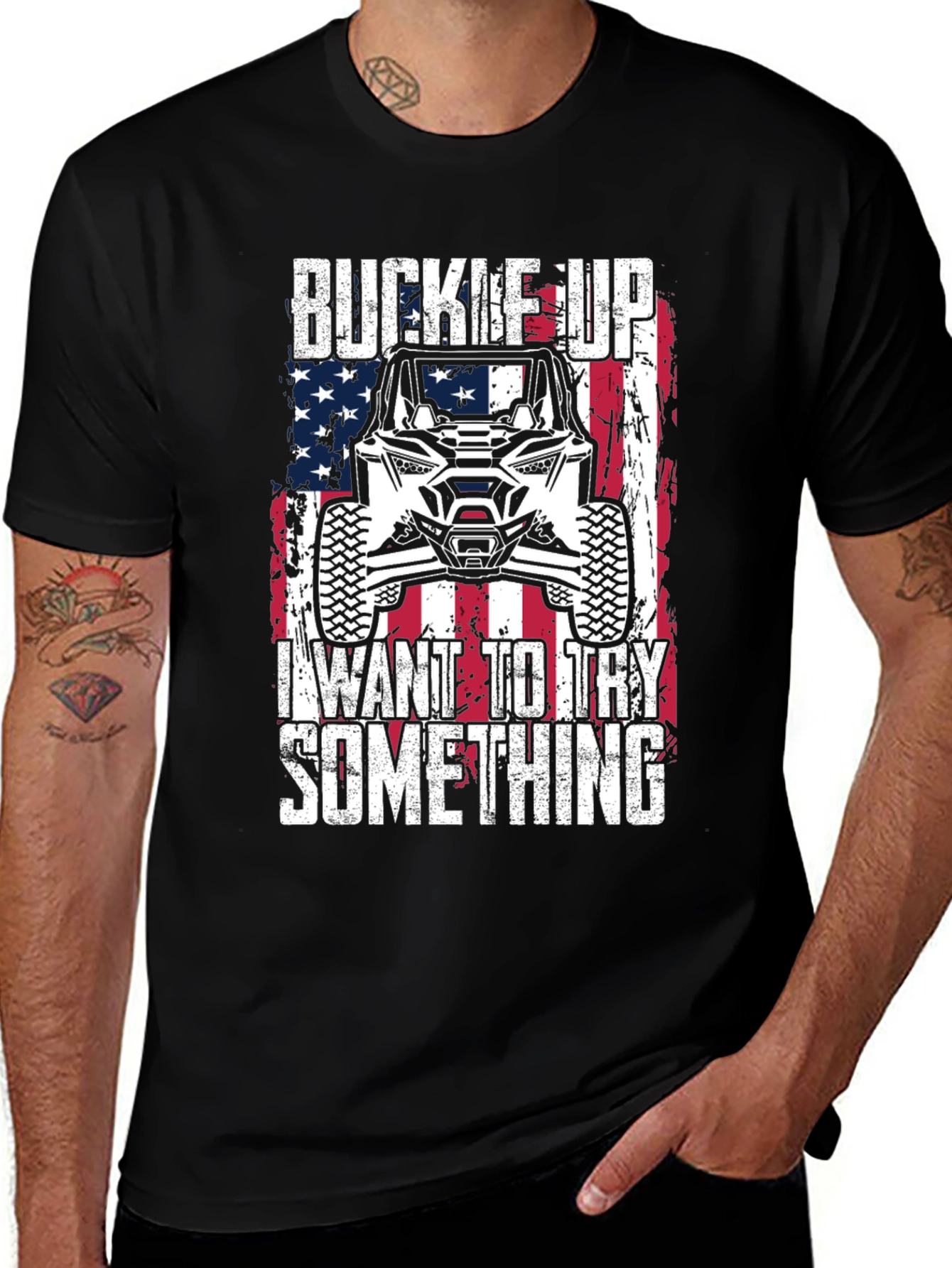 Variant 6 of Buckle Up Graphic Tee