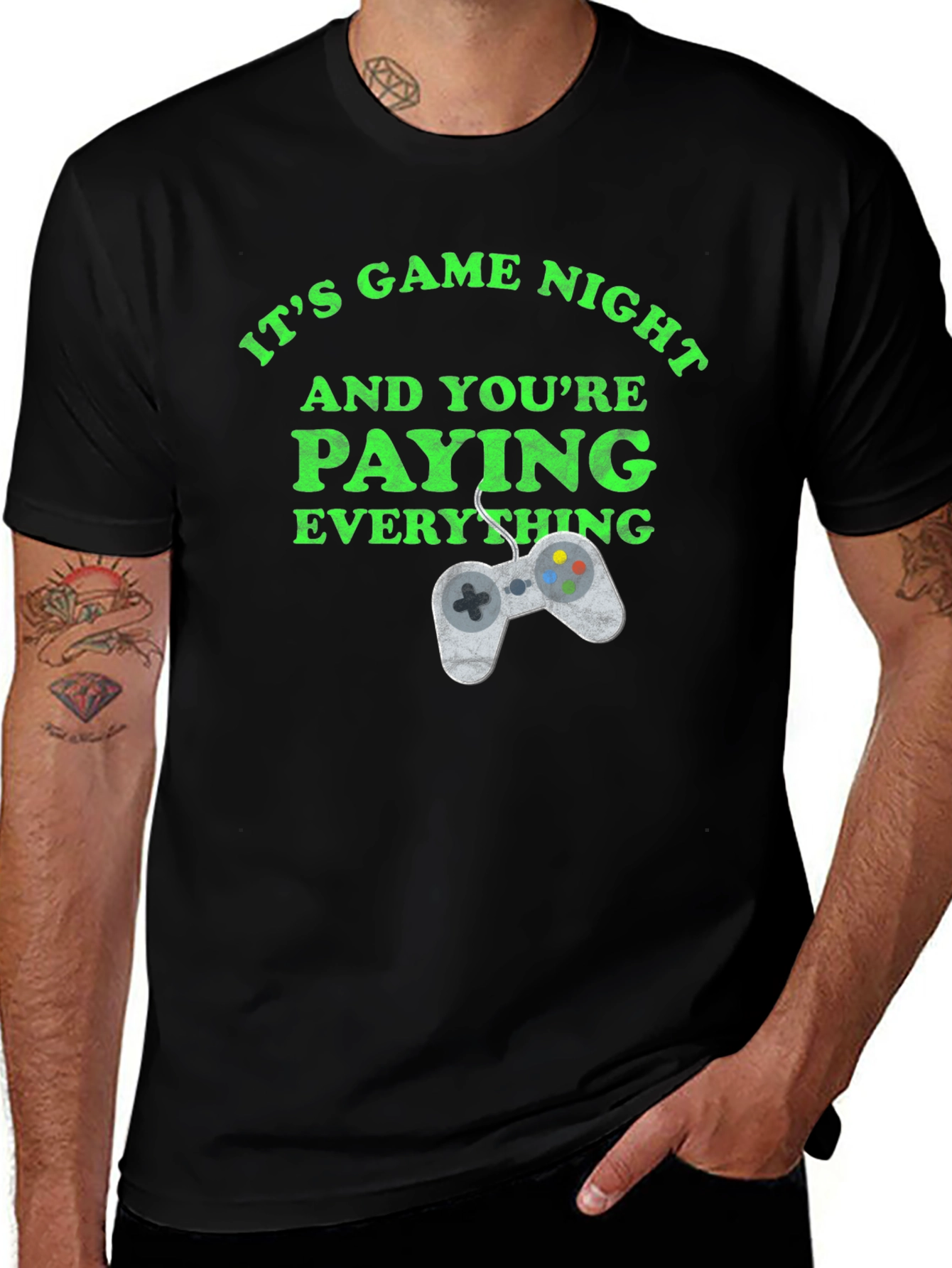 Variant 29 of Game Night T-Shirt: You're Paying Everything