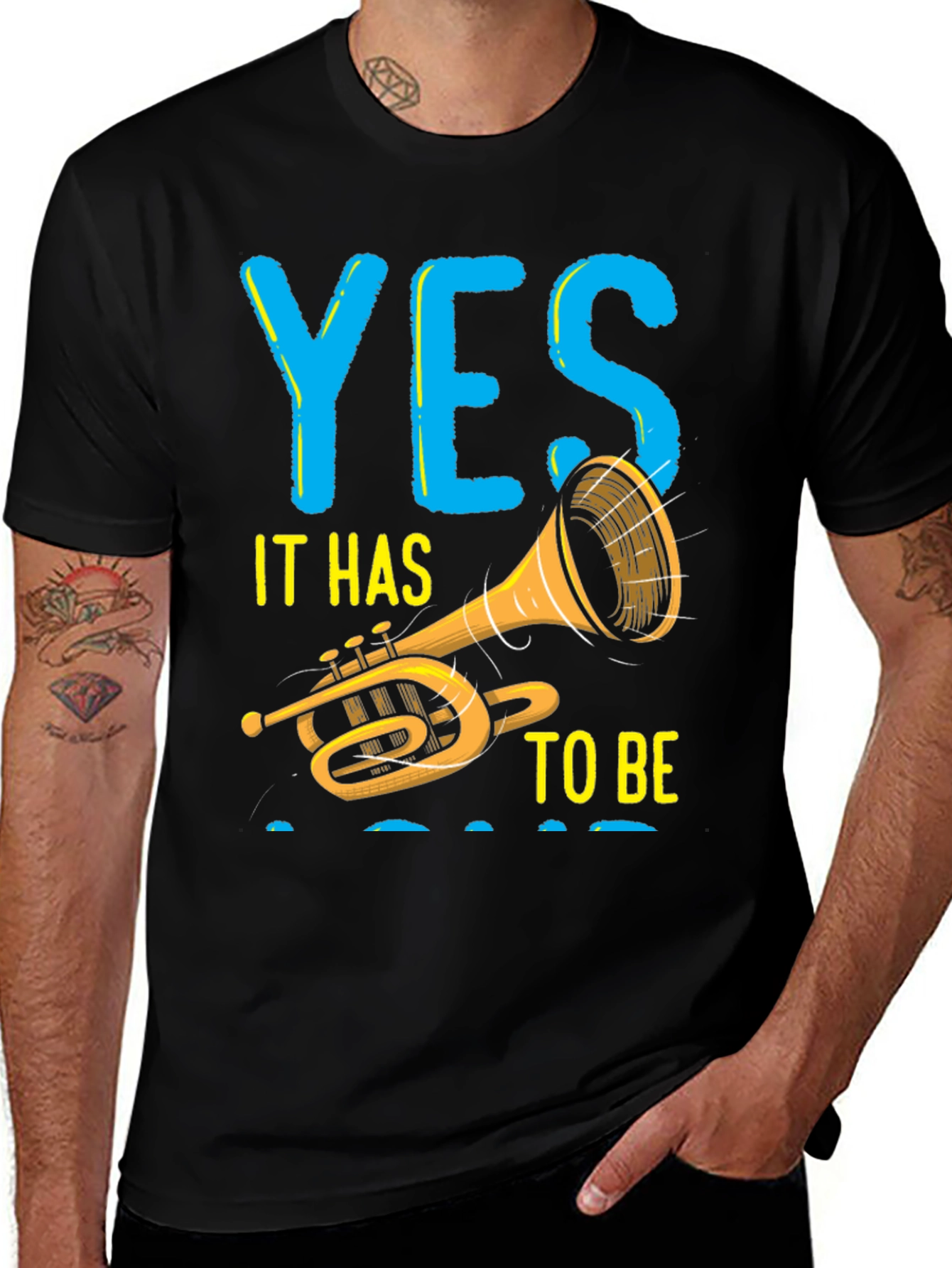 Variant 11 of Yes To Be Trumpet T-Shirt