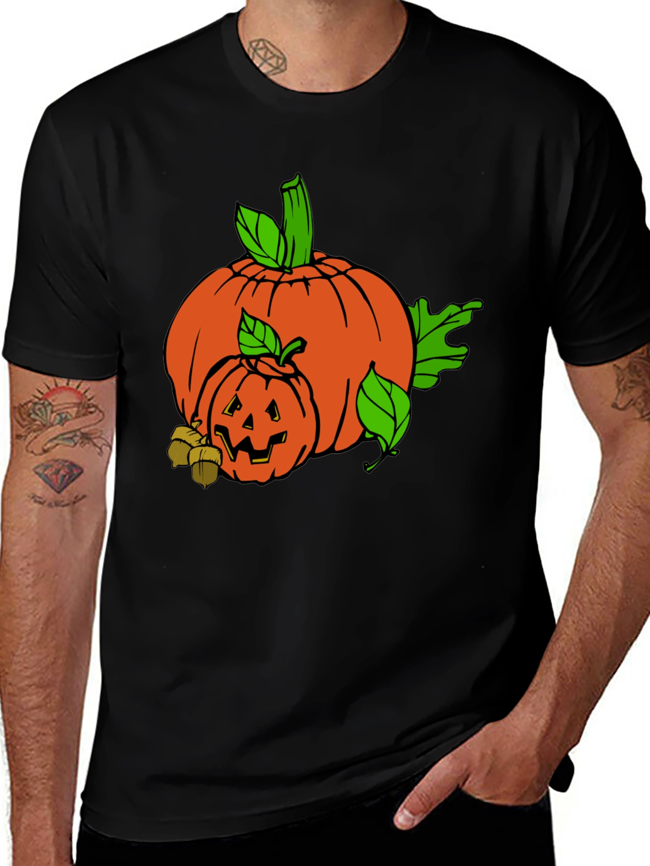 Variant 13 of Halloween Pumpkin T-Shirt - Spooky Season
